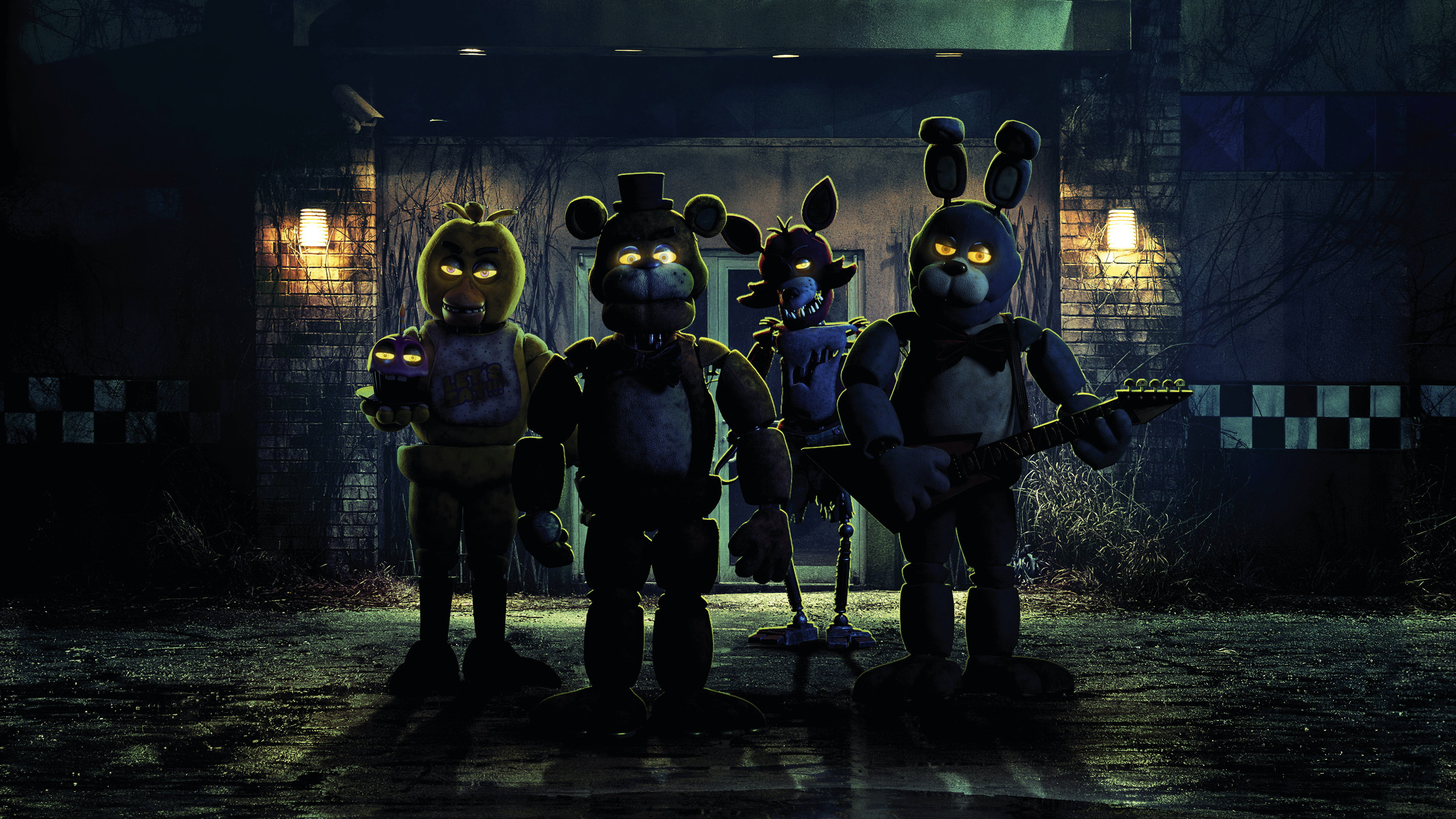 Five Nights at Freddy's Movie HD Wallpaper: Night Terrors Unleashed