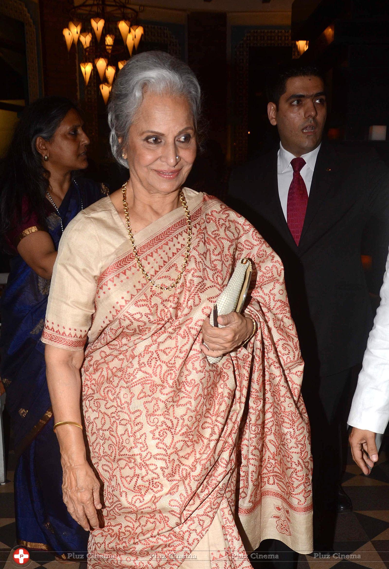 Picture 739707. Waheeda Rehman of book Conversations with Waheeda Rehman Photo