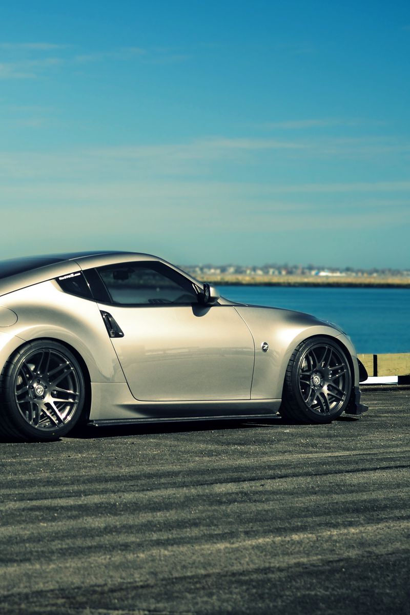 Download Wallpaper 800x1200 Nissan, 370z, Jdm, Side View Iphone 4s 4 For Parallax HD Background