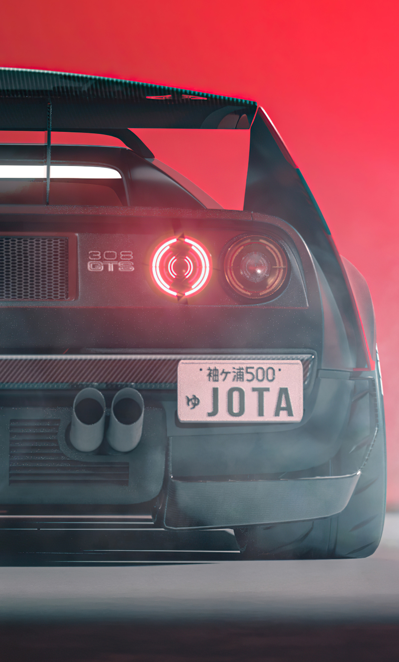 Ferrari 308 GTS Rear 5k iPhone HD 4k Wallpaper, Image, Background, Photo and Picture