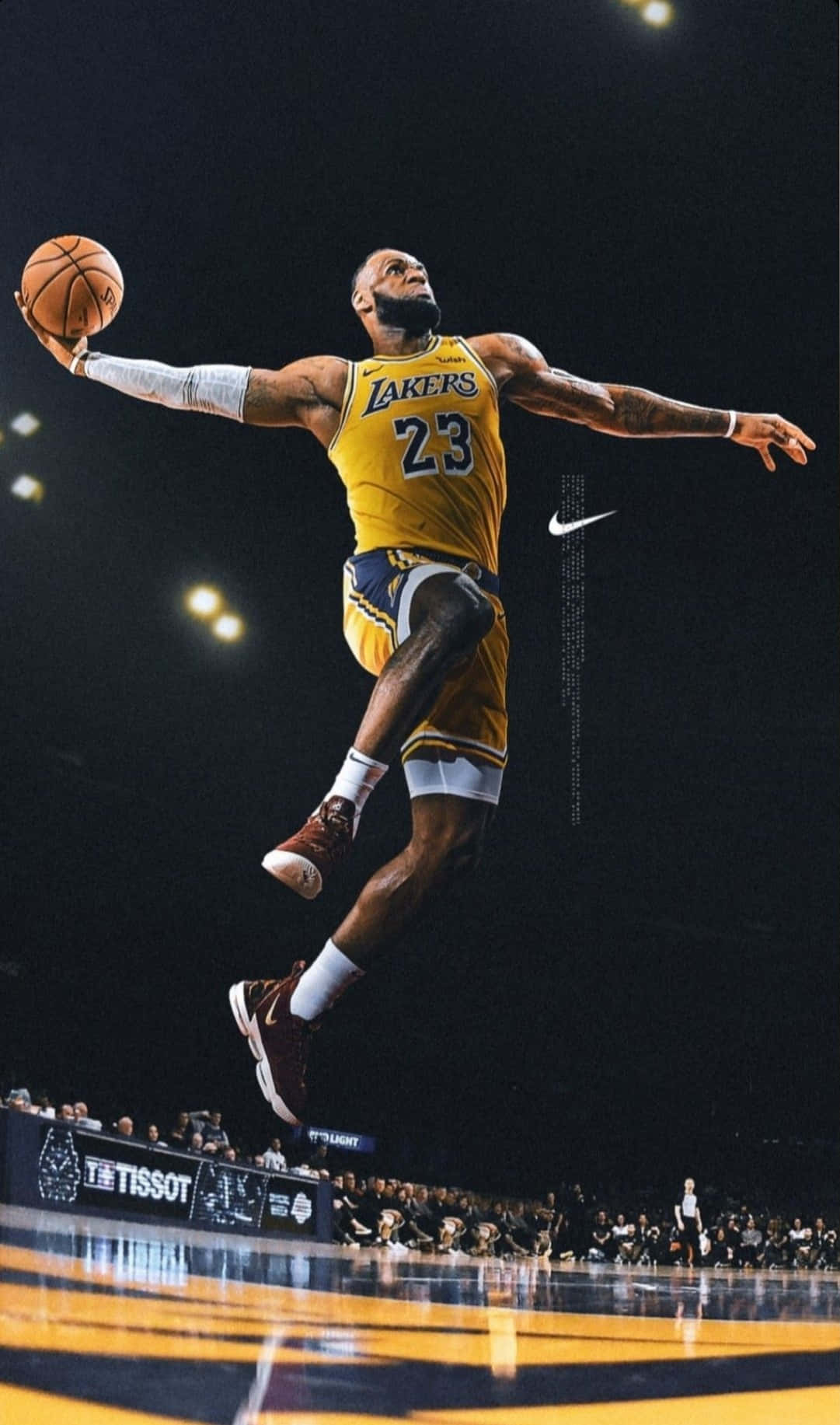 Download Image Lebron James holds his new iPhone Wallpaper