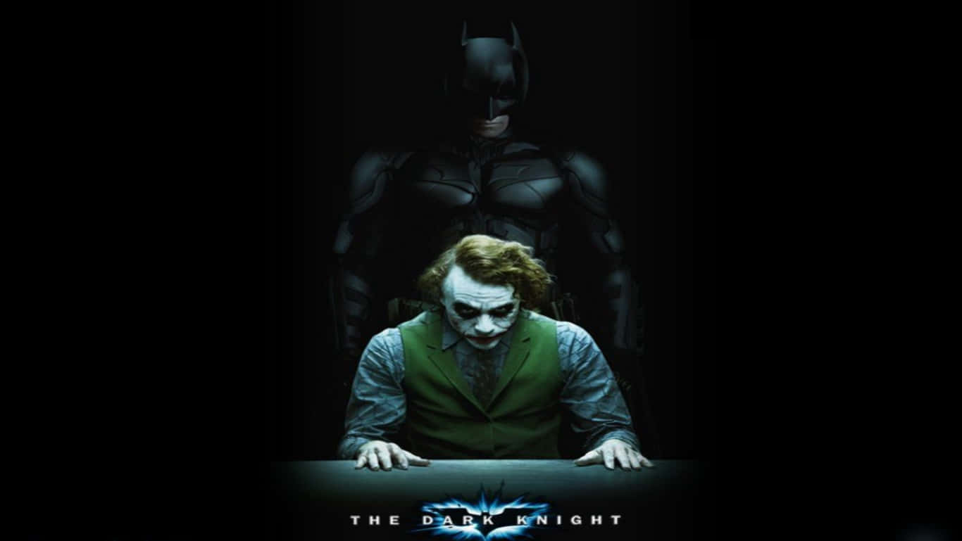 Download Batman About To Interrogate Joker Dark Knight HD Wallpaper