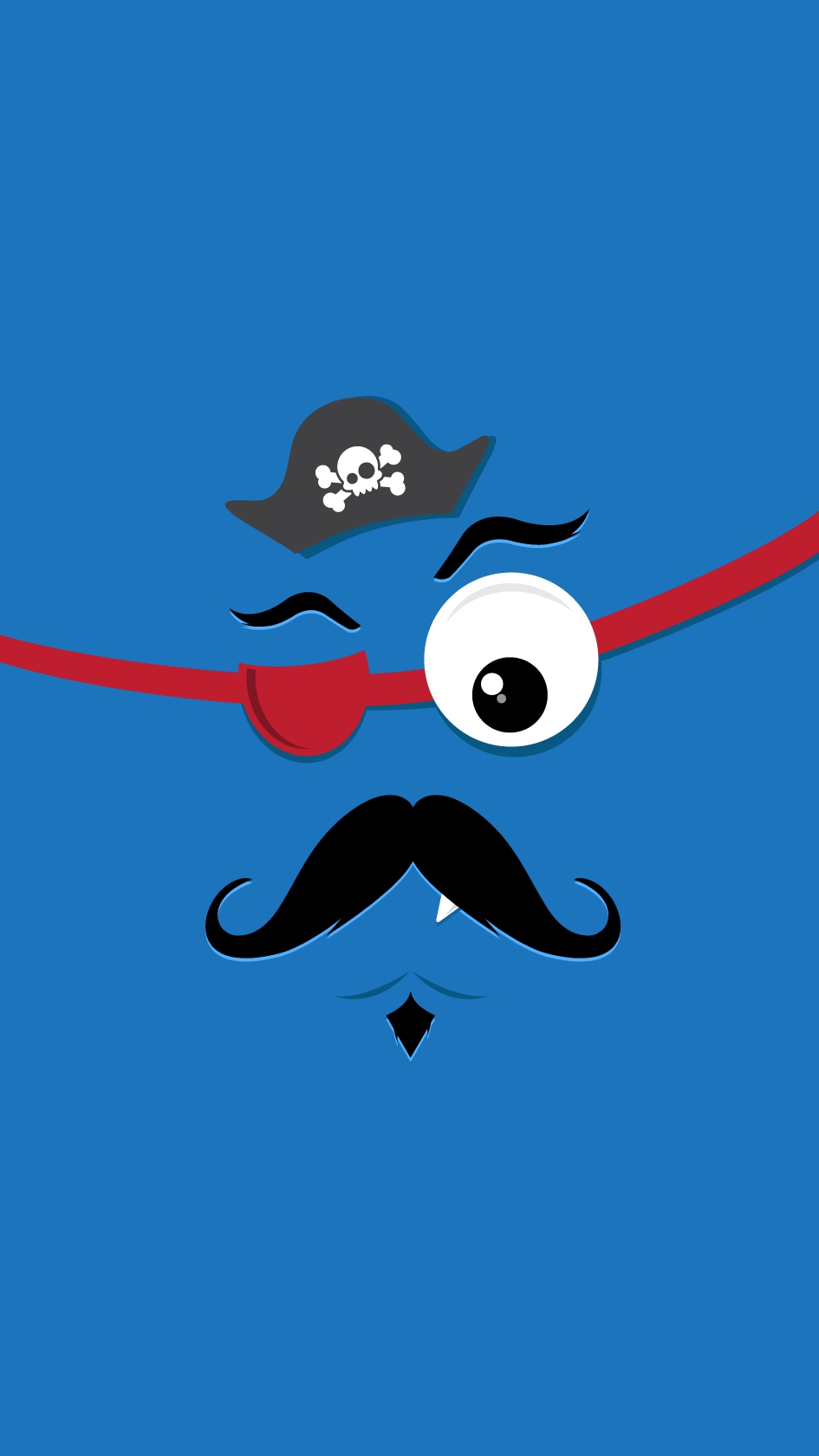 Cute Pirate iPhone Wallpaper