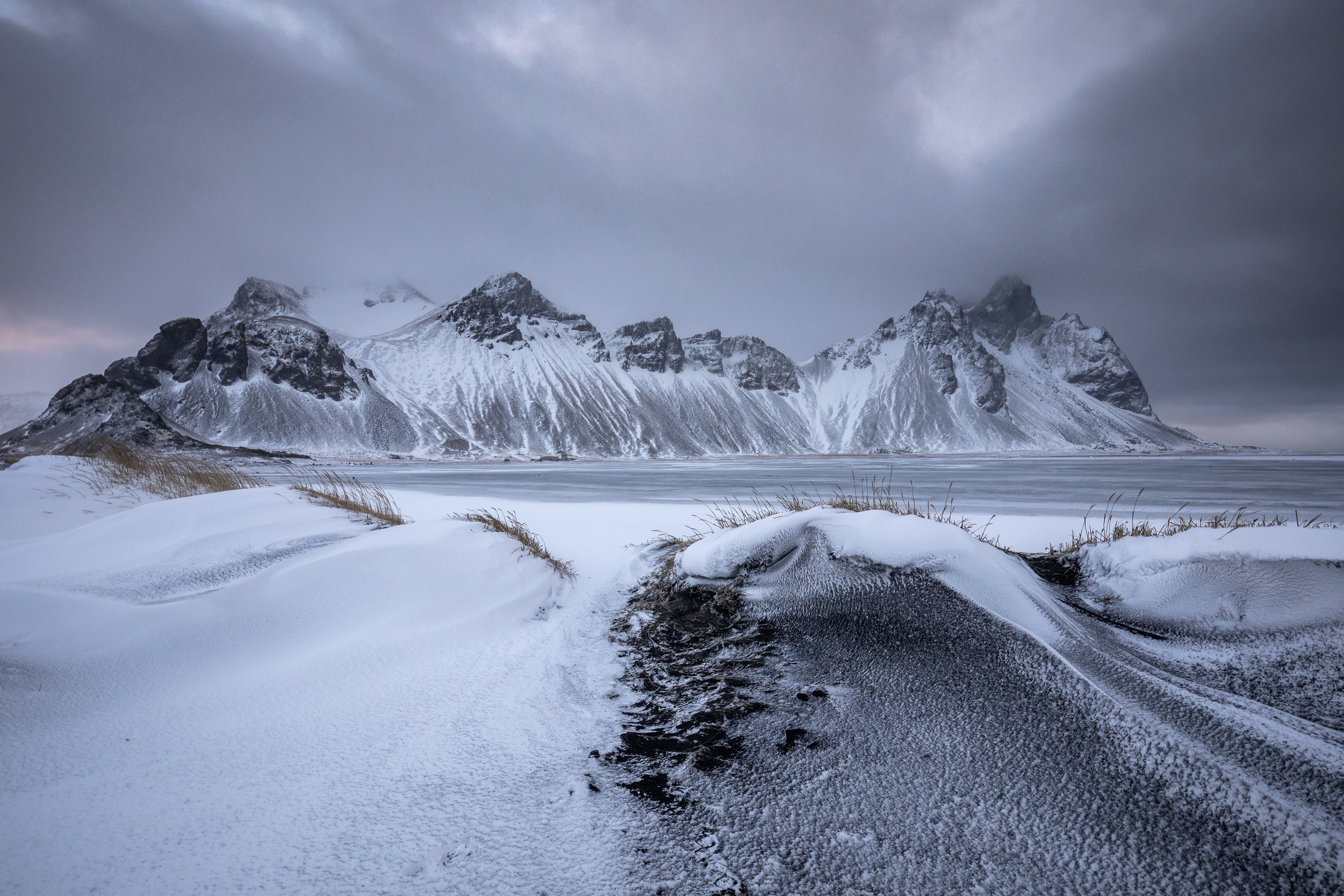 Vestrahorn Mountain HD Wallpaper and Background