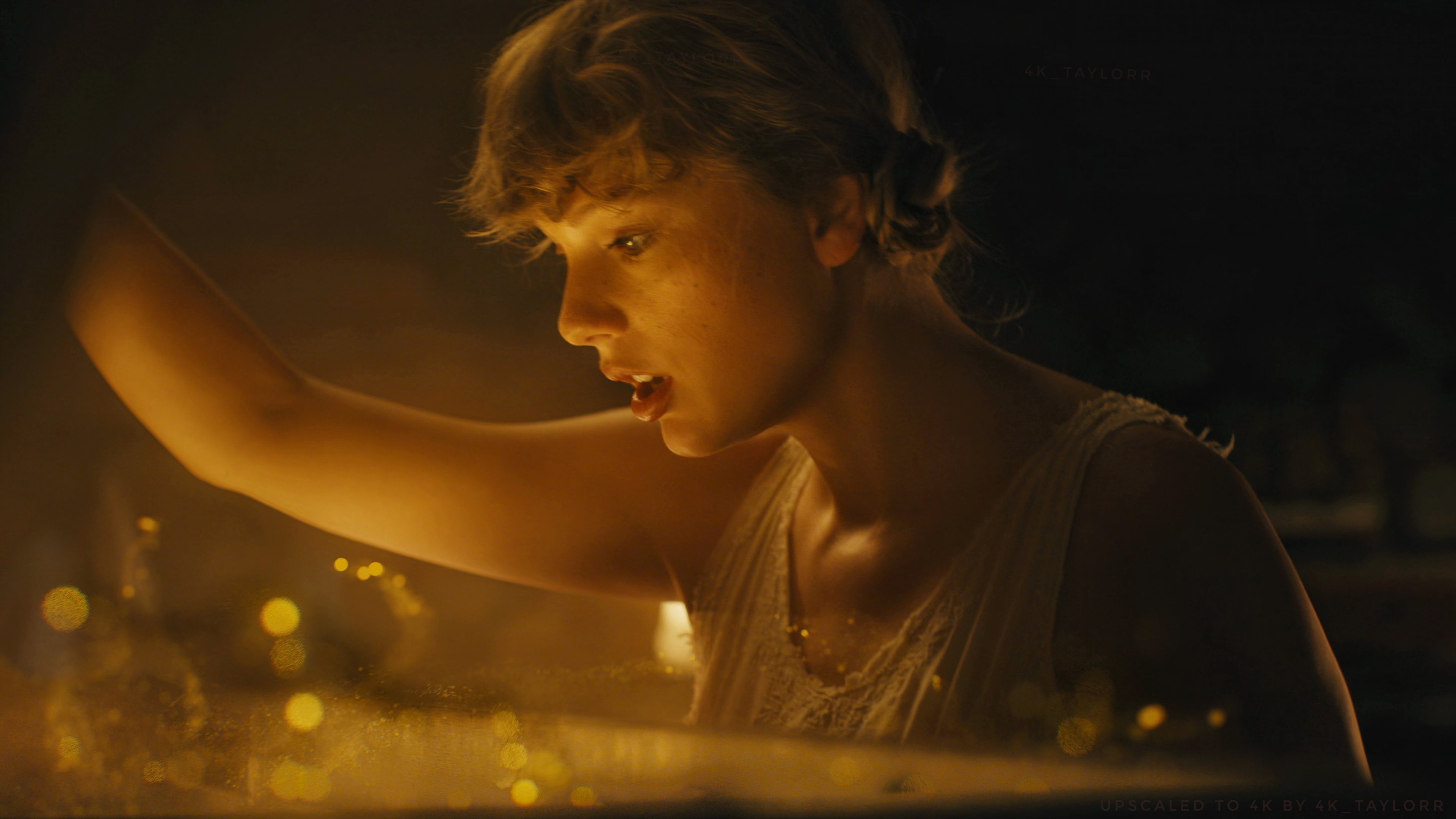 Taylor Swift in 4k Swift Cardigan Music Video 4k Screen Captures