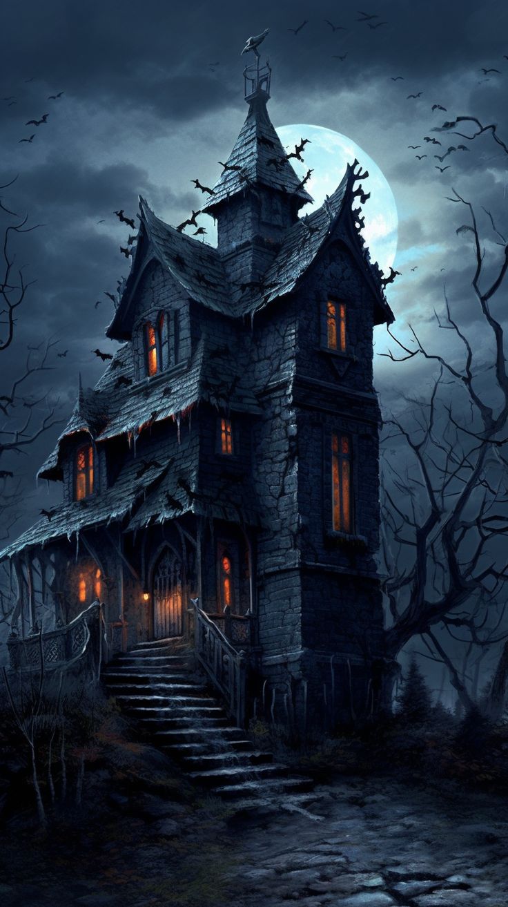 Witch's House. Creepy houses, Witch house, Magical house