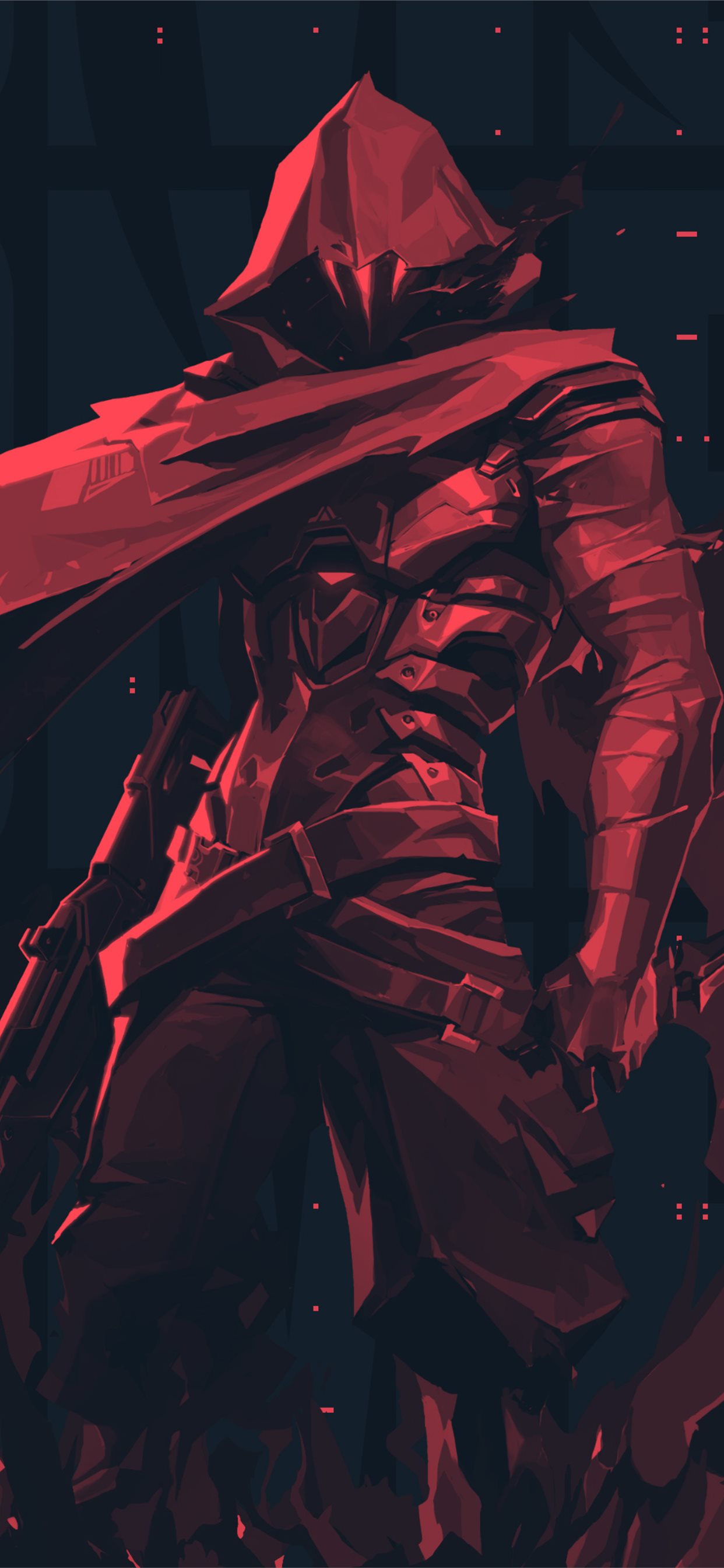 valorant warrior game 4k iPhone X