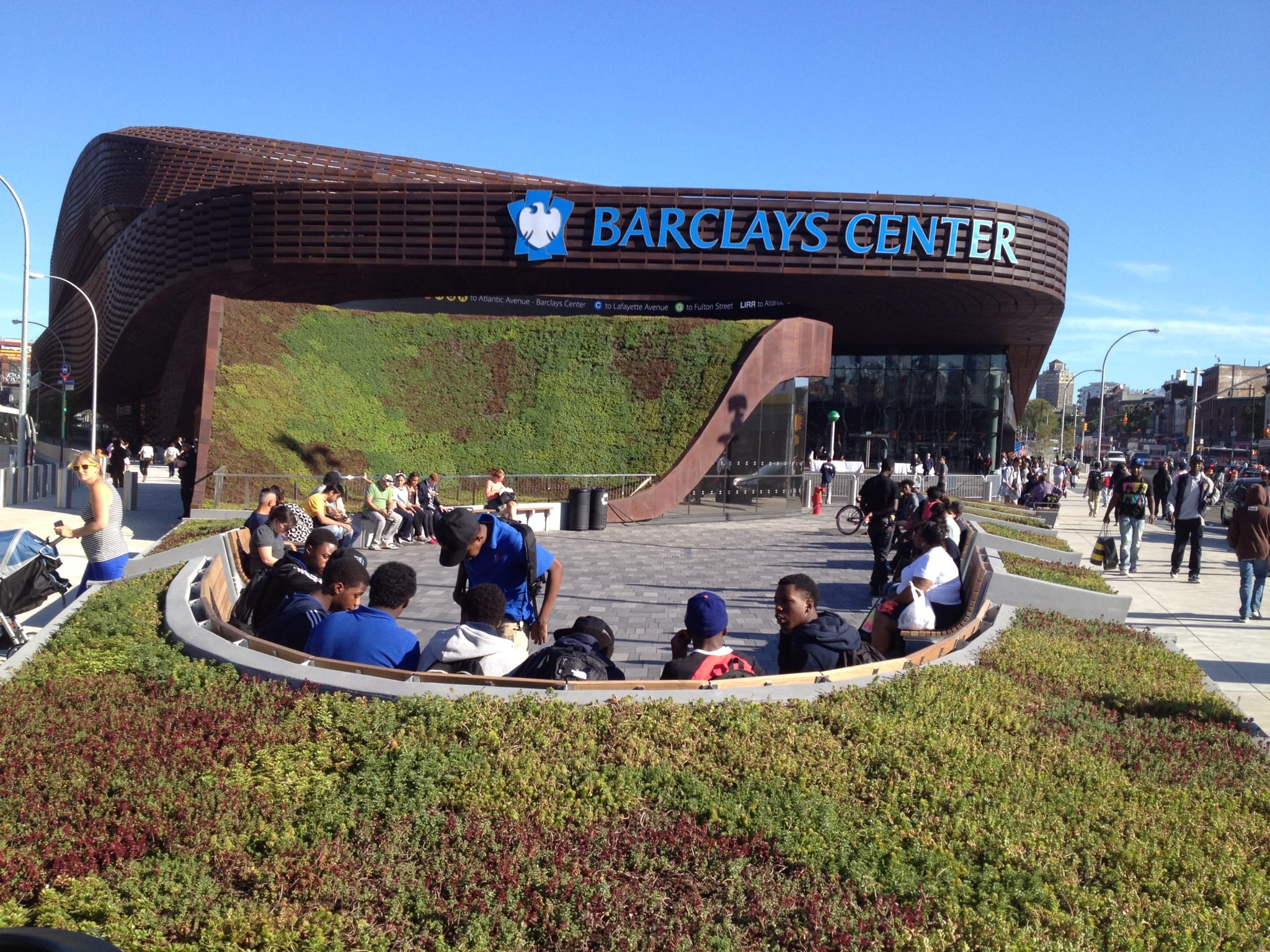 Barclays Center. Commercial Portfolio. Sponzilli Landscape Group