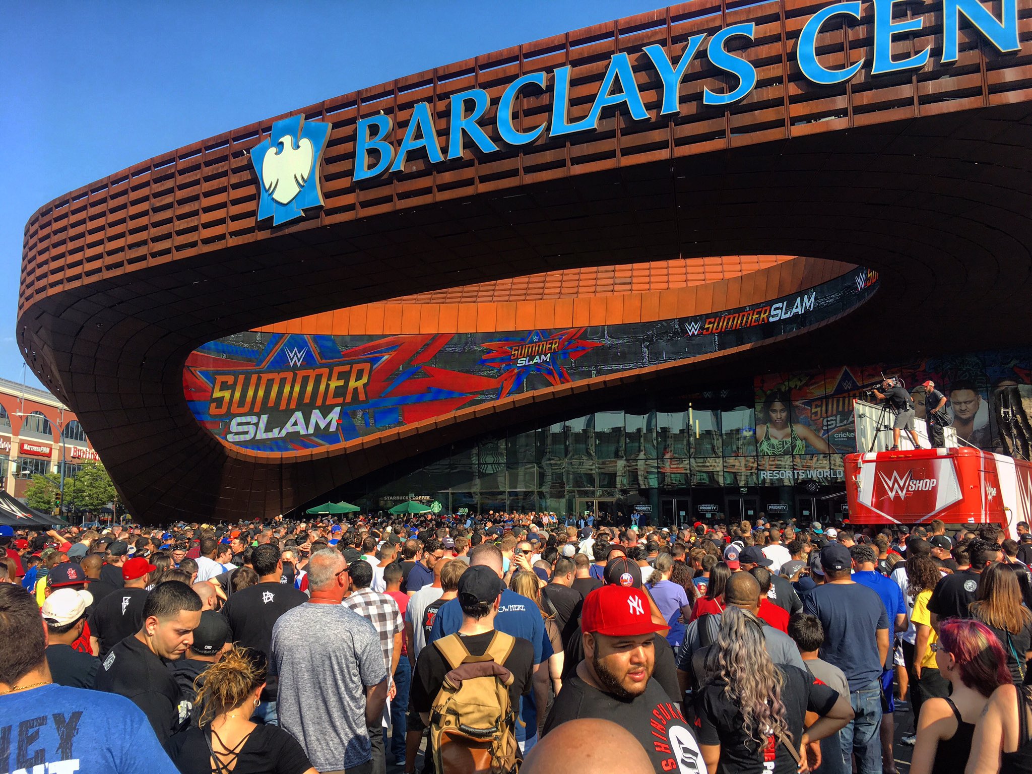 Barclays Center'S #SUMMERSLAM TIME