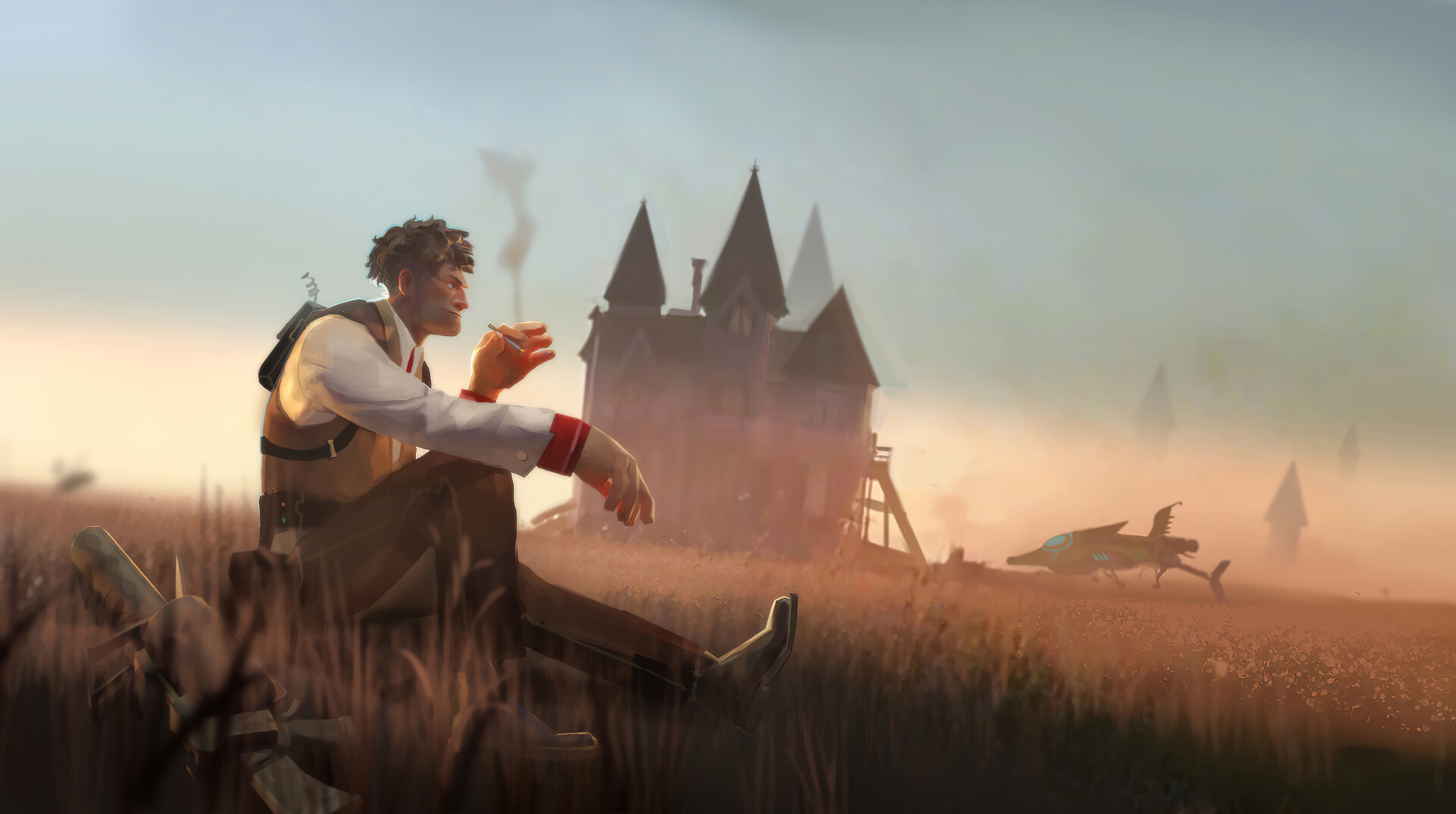 Work Break 4k, HD Artist, 4k Wallpaper, Image, Background, Photo and Picture