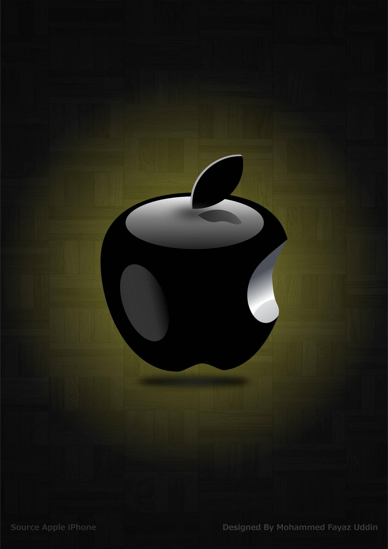 Download 3D Apple Logo 4k Wallpaper