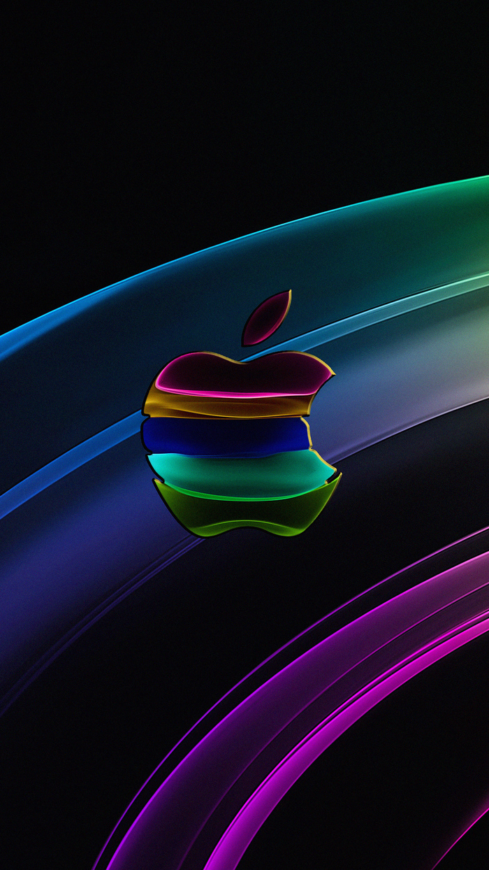 apple, computer, logo, hd, dark for iPhone 6, 7, 8 wallpaper