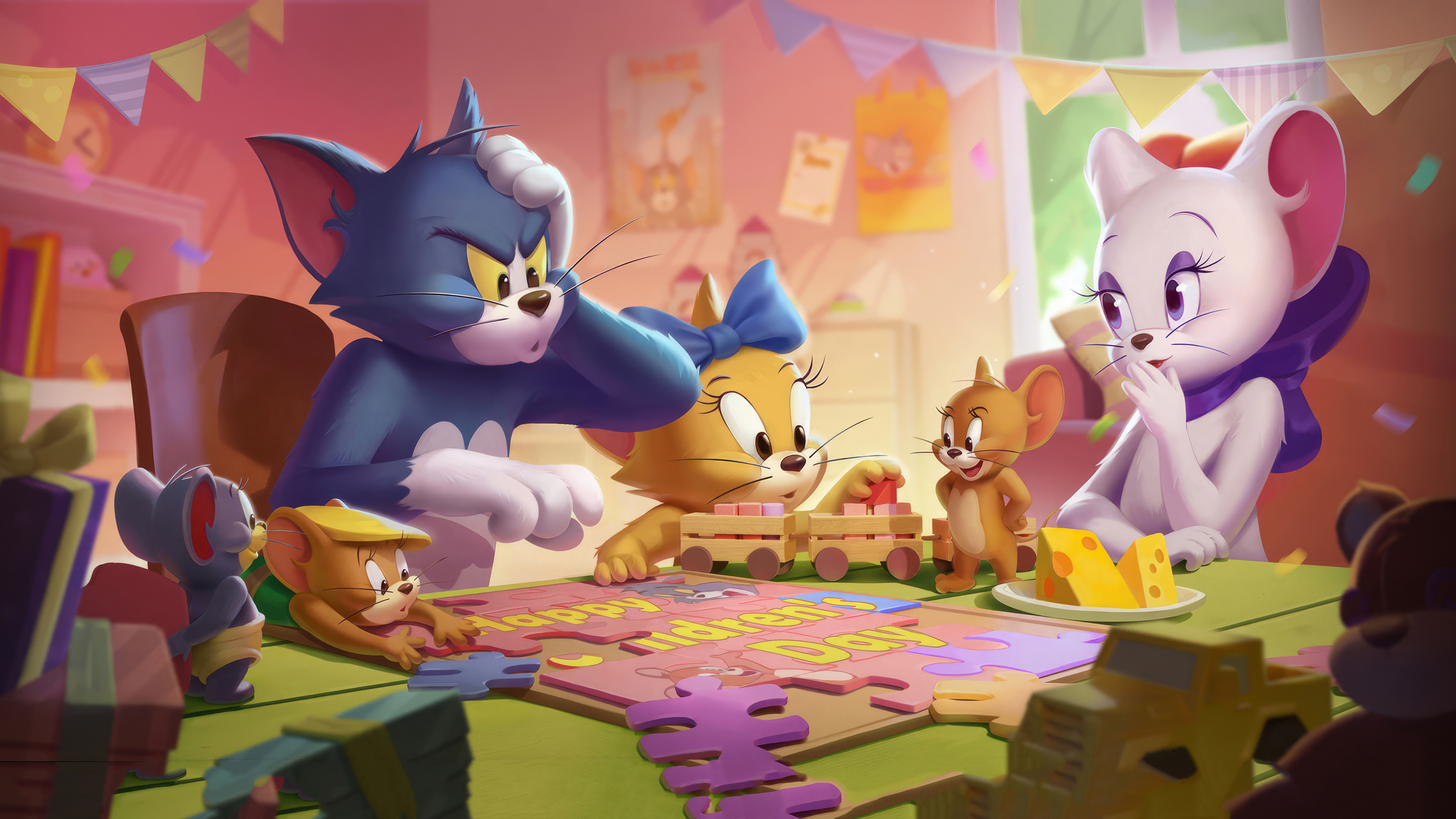 Tom And Jerry 4k Wallpaper, HD Cartoons