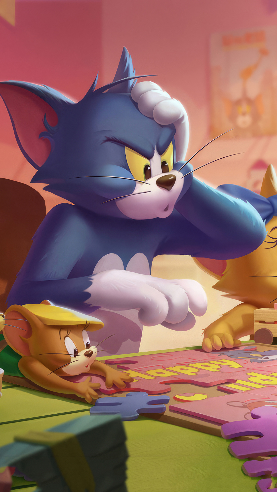 Tom And Jerry 4k iPhone 7, 6s, 6 Plus, Pixel xl , One Plus 3, 3t, 5 HD 4k Wallpaper, Image, Background, Photo and Picture