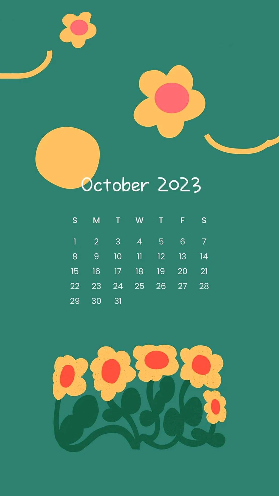 October 2023 Calendar Wallpapers - Wallpaper Cave