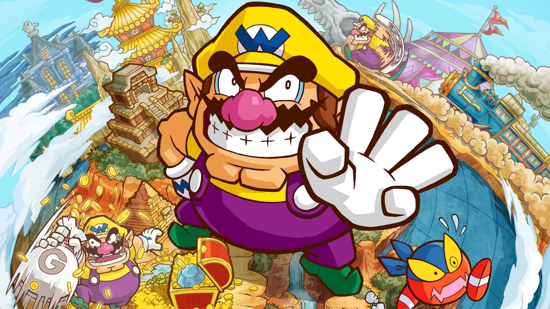 Wario Land: Shake it! HD Wallpaper and Background