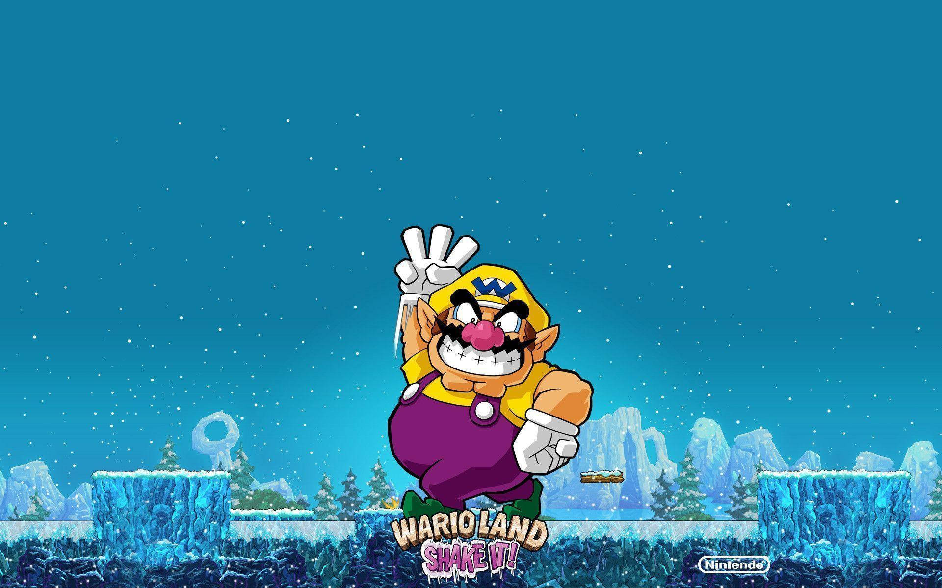 Download Wario Land Nintendo Characters Wallpaper