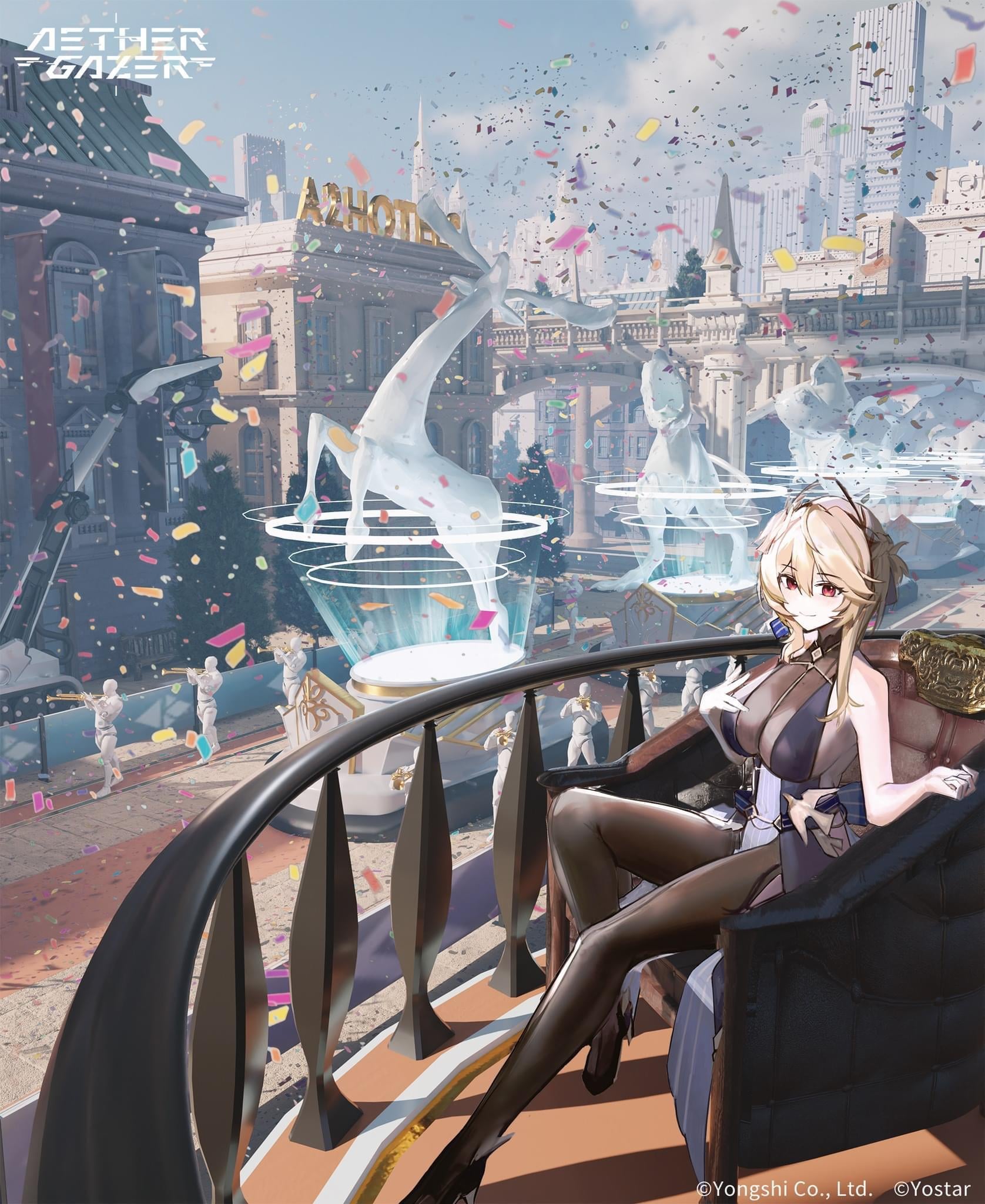 Hera Wallpaper from Aether Gazer JP