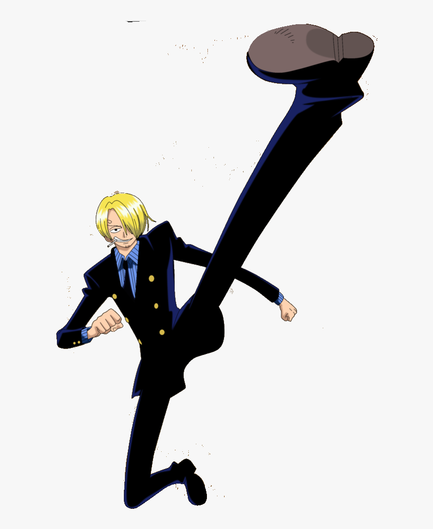 One Piece Sanji Png Photo Piece Sanji Kicking, Transparent Png, Transparent Png Image