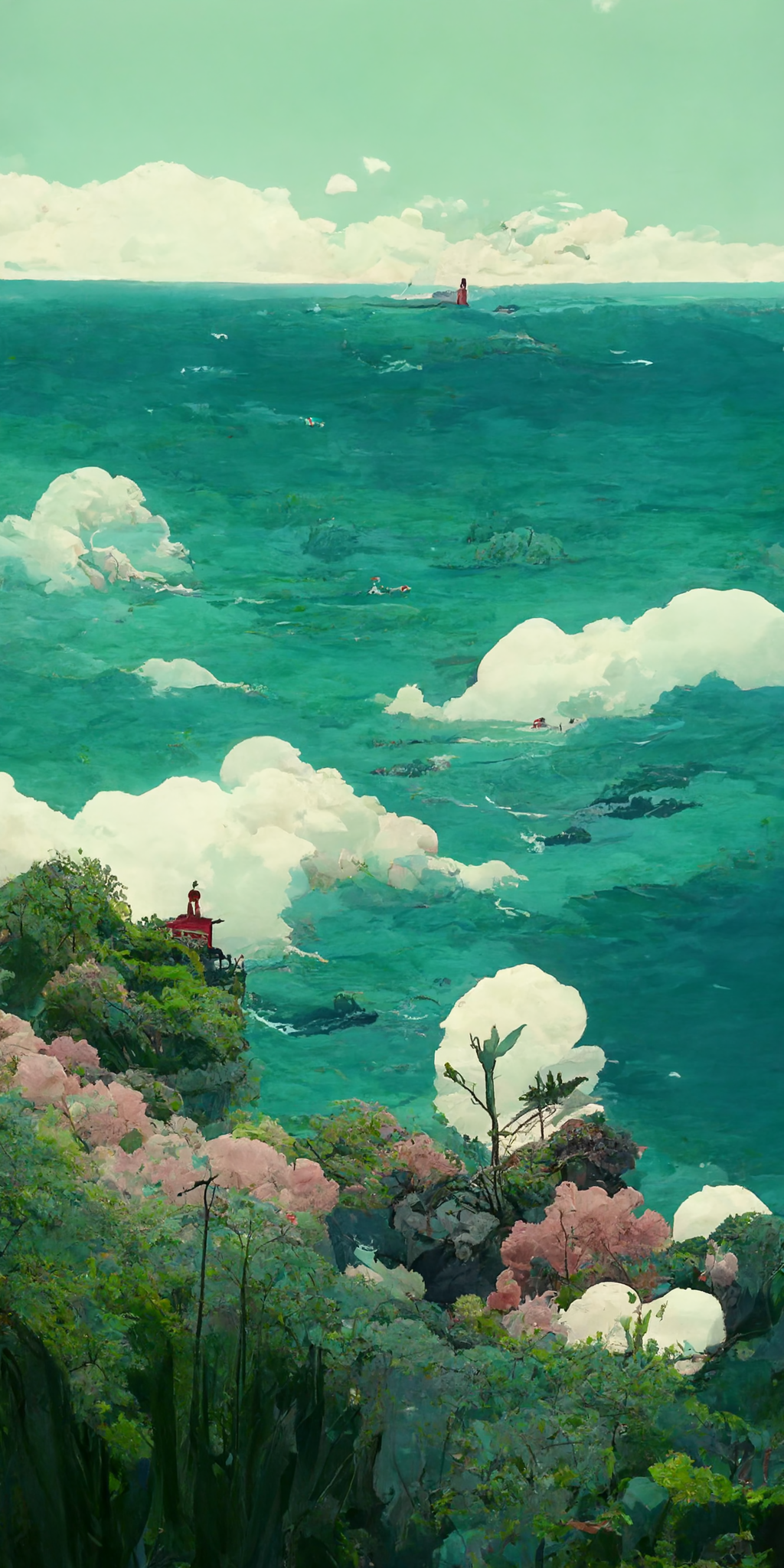 Midjourney prompt: animation art, studio ghibli style