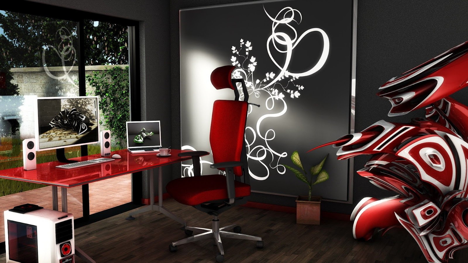 Cool Office 3D Design