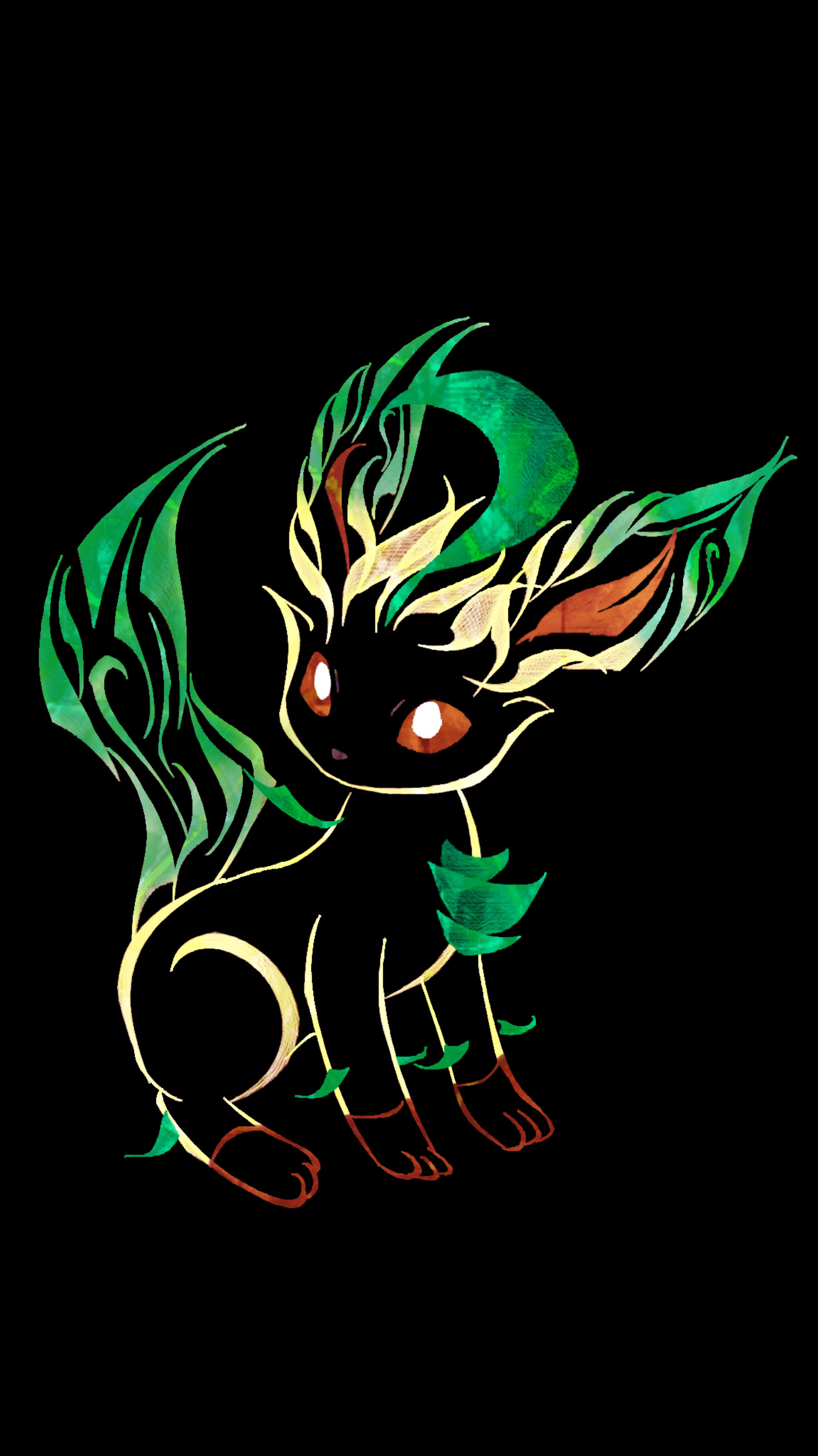 Poster: Leafeon – Sugarmints Artstore