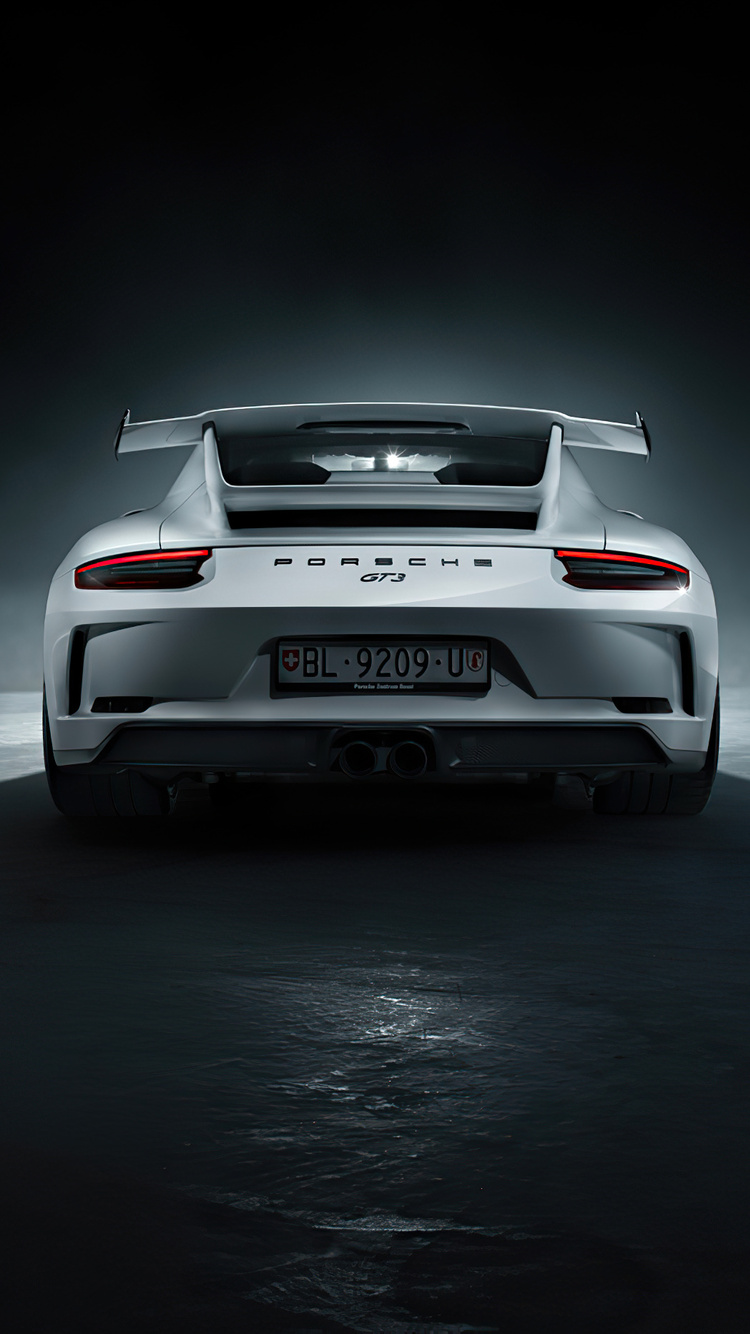 Porsche 911 GT3 RS Rear iPhone 6, iPhone 6S, iPhone 7 HD 4k Wallpaper, Image, Background, Photo and Picture