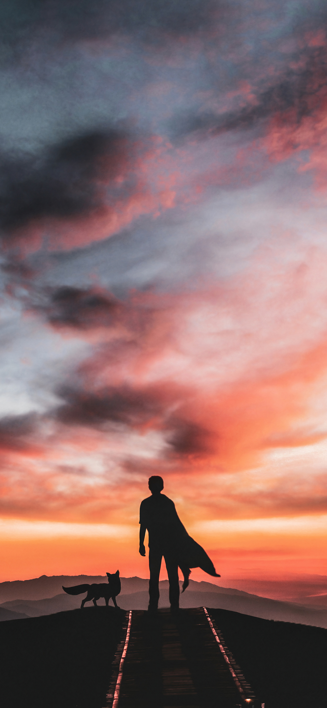 The Little Prince Silhouette iPhone XS, iPhone 10, iPhone X HD 4k Wallpaper, Image, Background, Photo and Picture