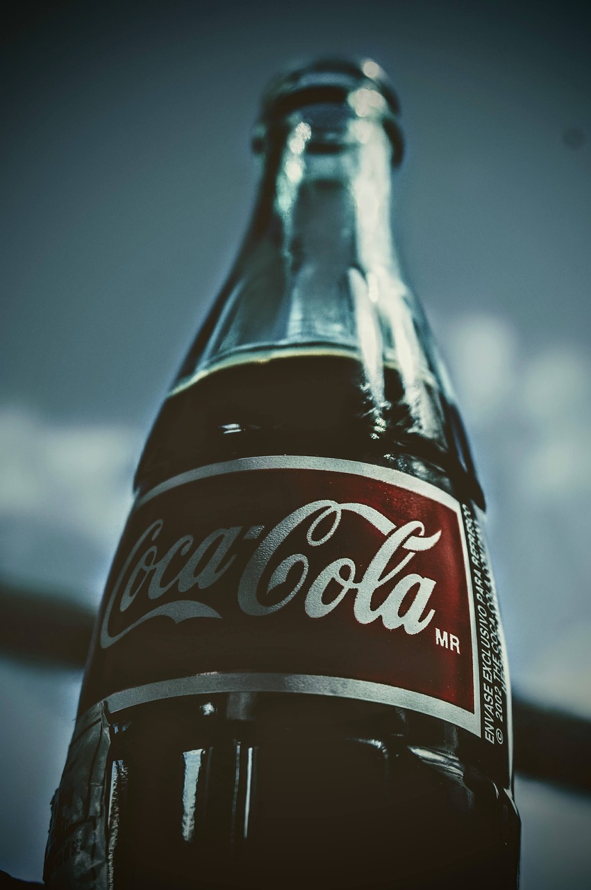 Free Coke Bottle & Coke Image