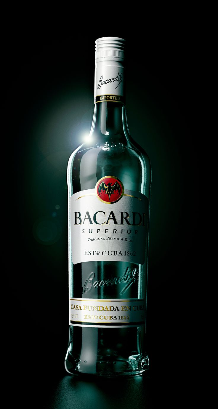 Bacardi bottle. Alcoholic drinks picture, Bacardi, Bacardi drinks
