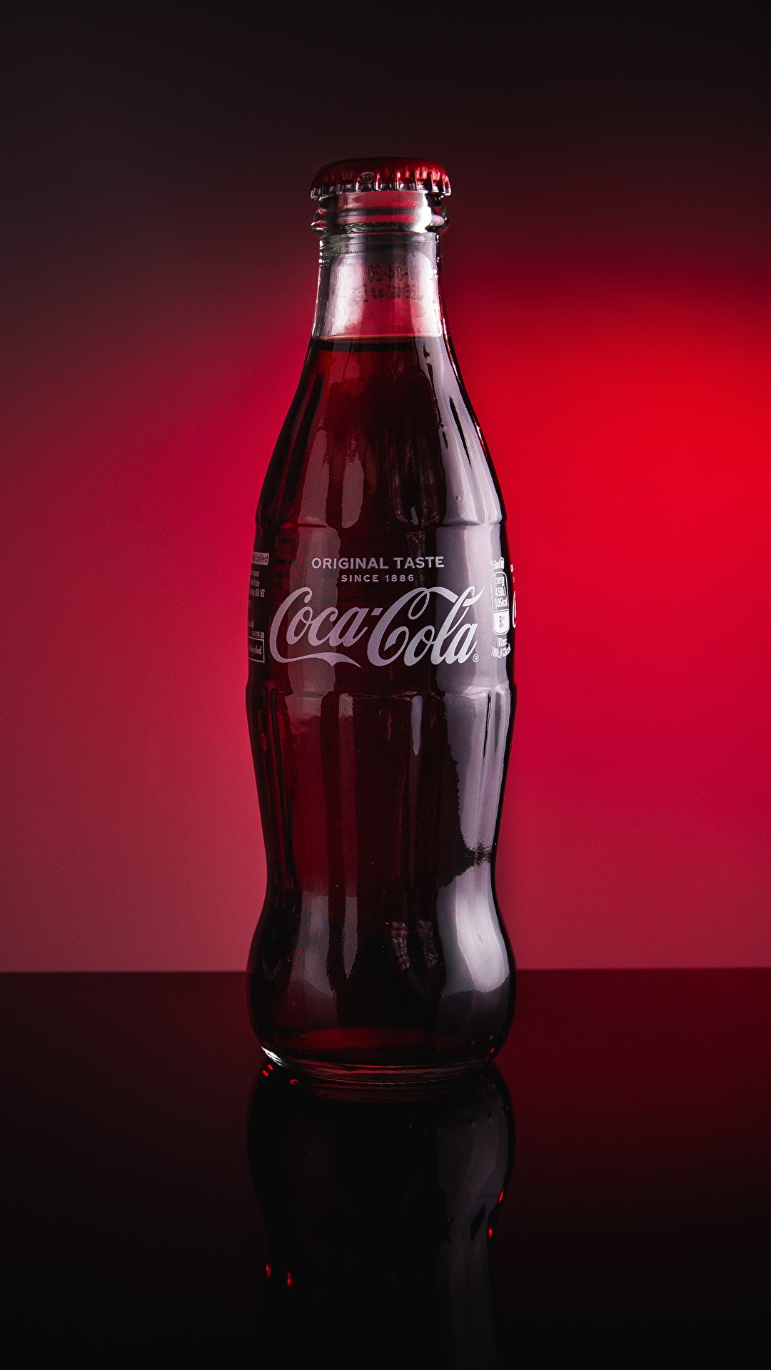 Desktop Wallpaper Coca Cola Food Bottle Drink 1080x1920