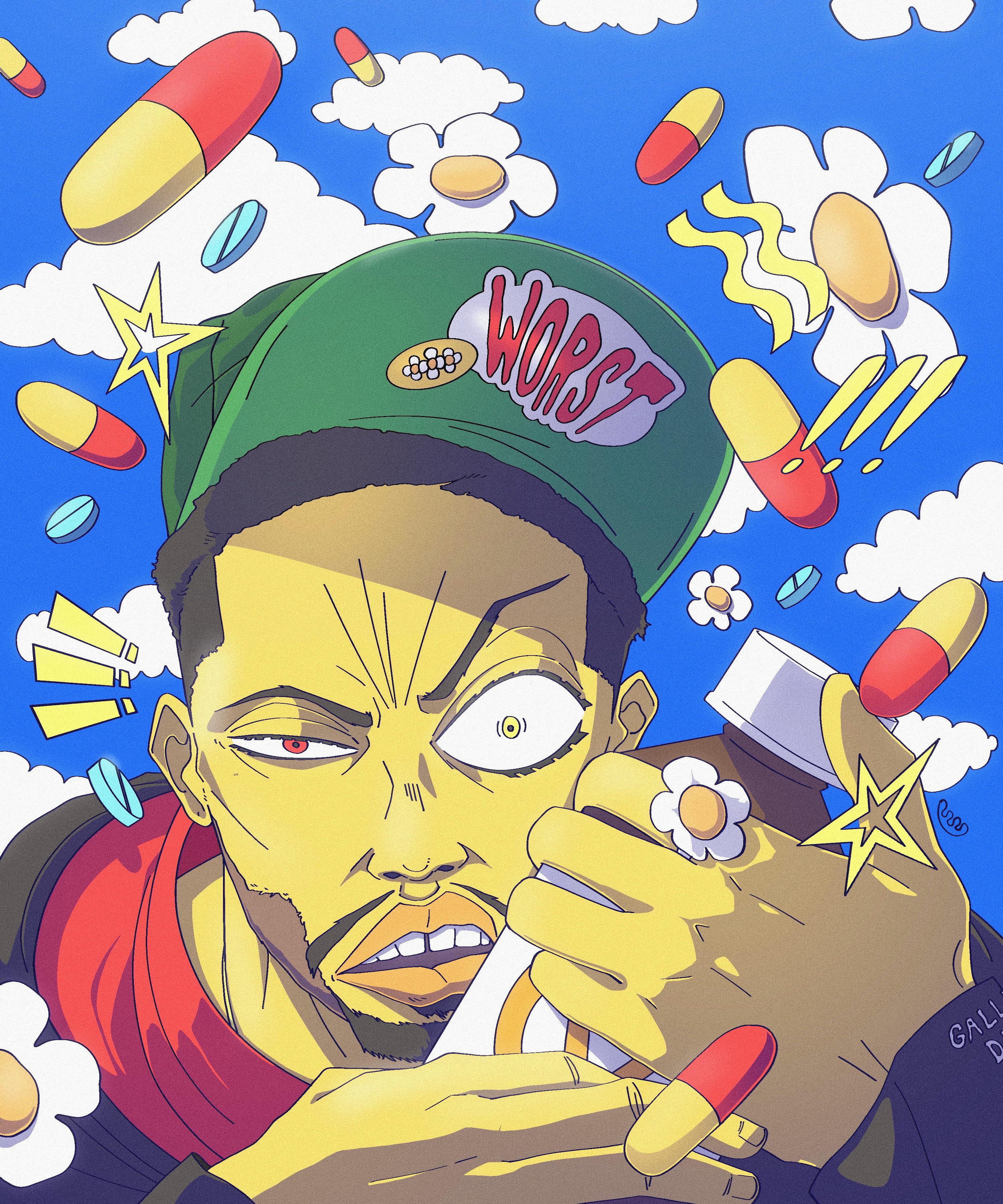 Some Fanart I Did For Veeze! Ig Beam.illustrator