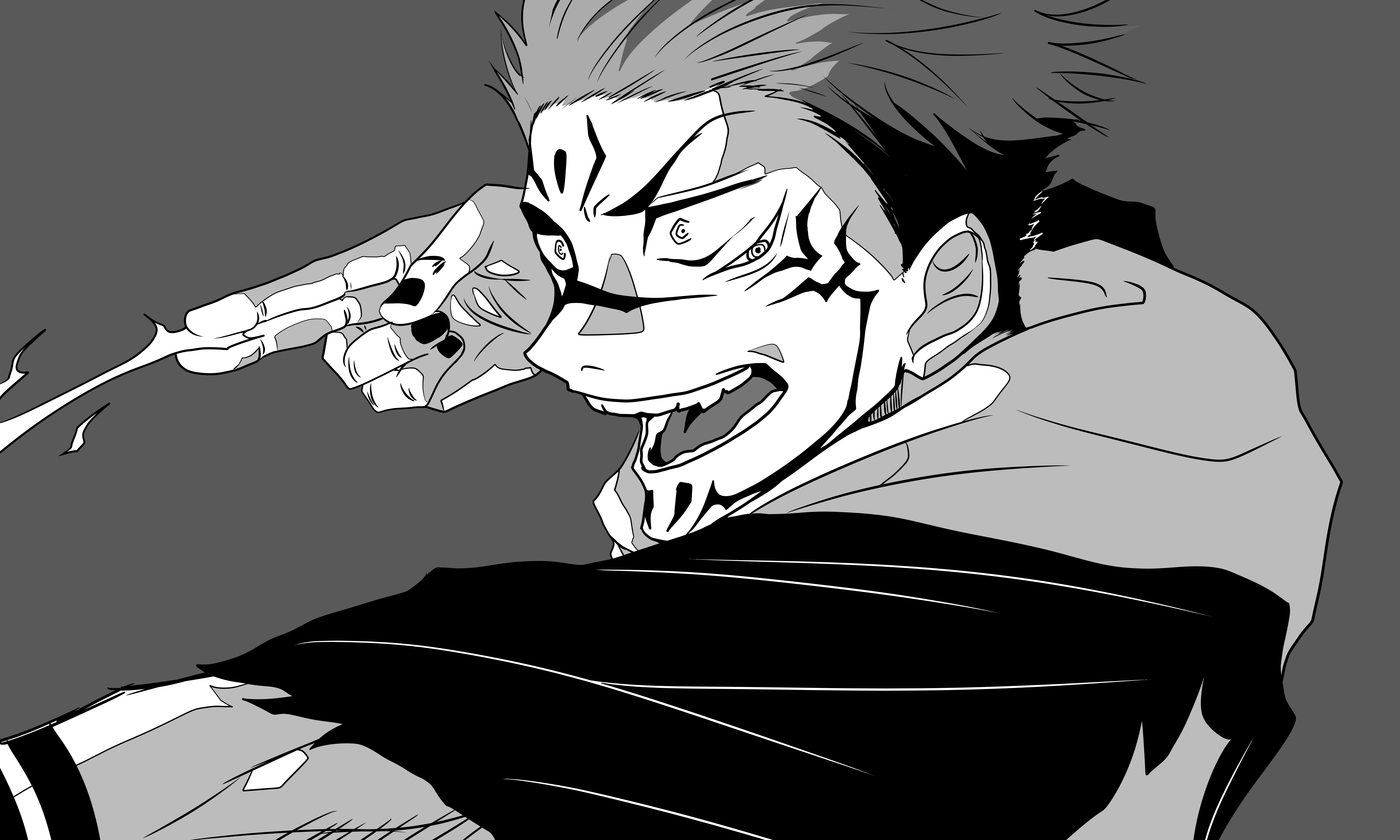 4K Sukuna (Jujutsu Kaisen) Wallpaper and Background Image