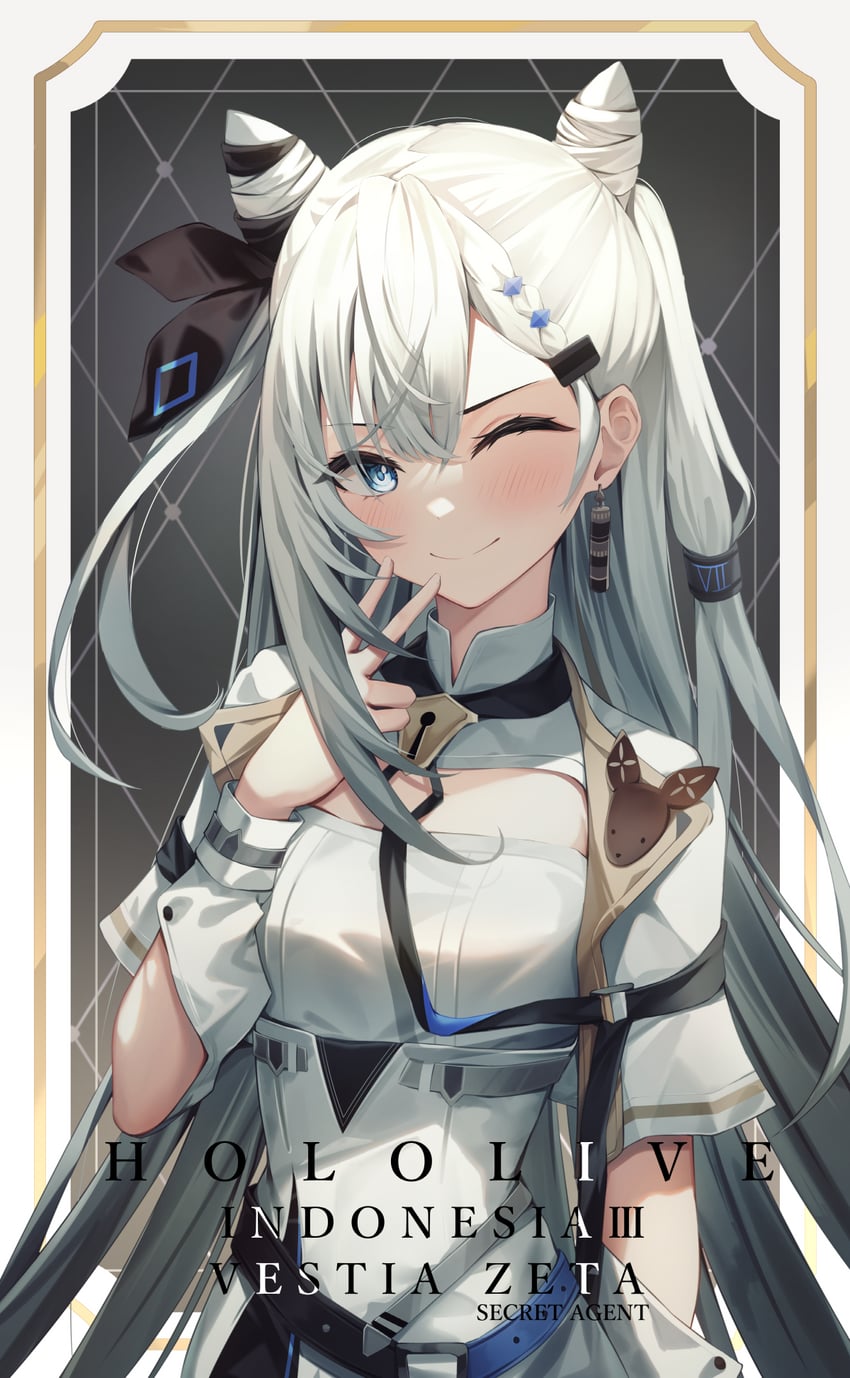 vestia zeta (hololive and 1 more) drawn by shuvi_(shuvi1125)