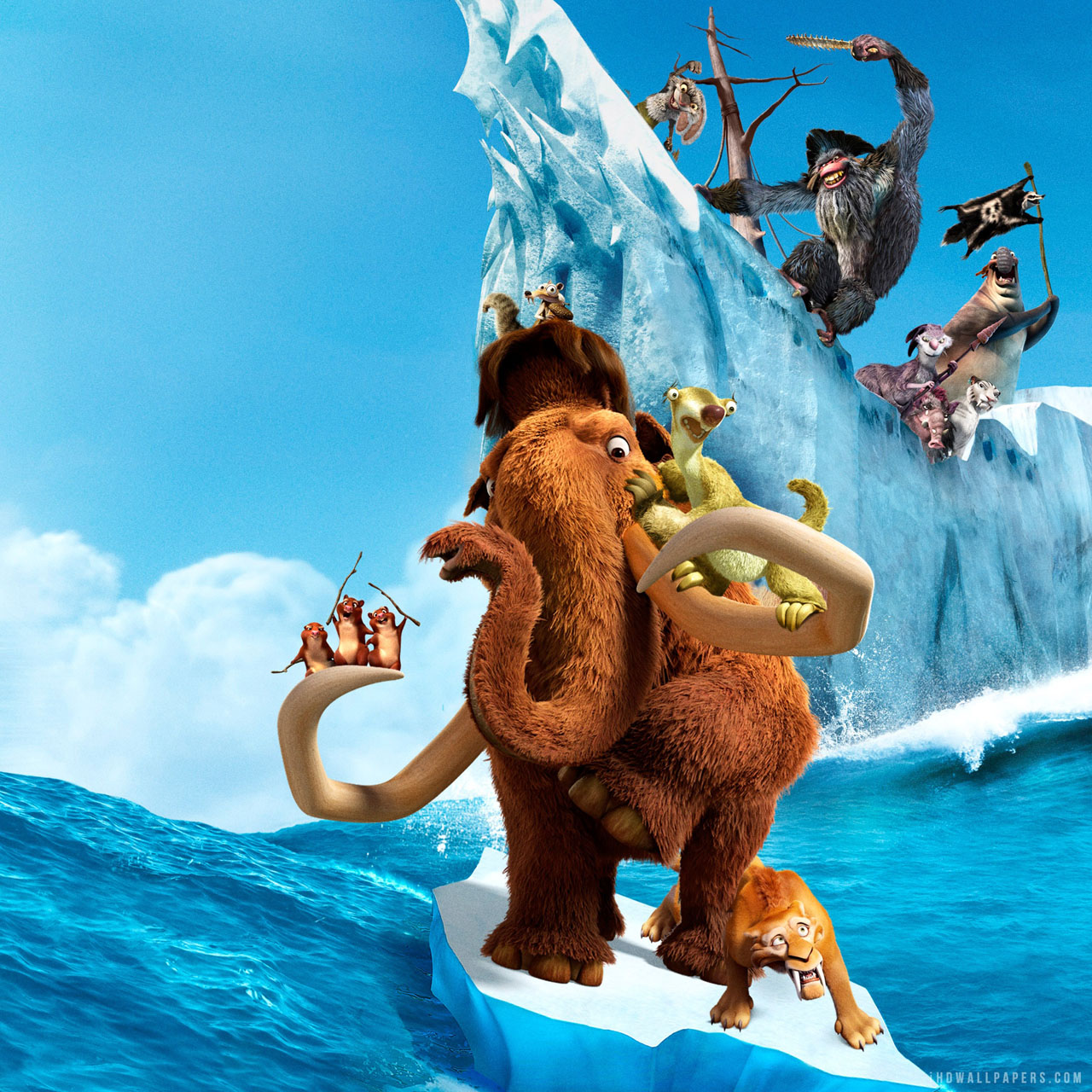 ice age movie wallpaper 4