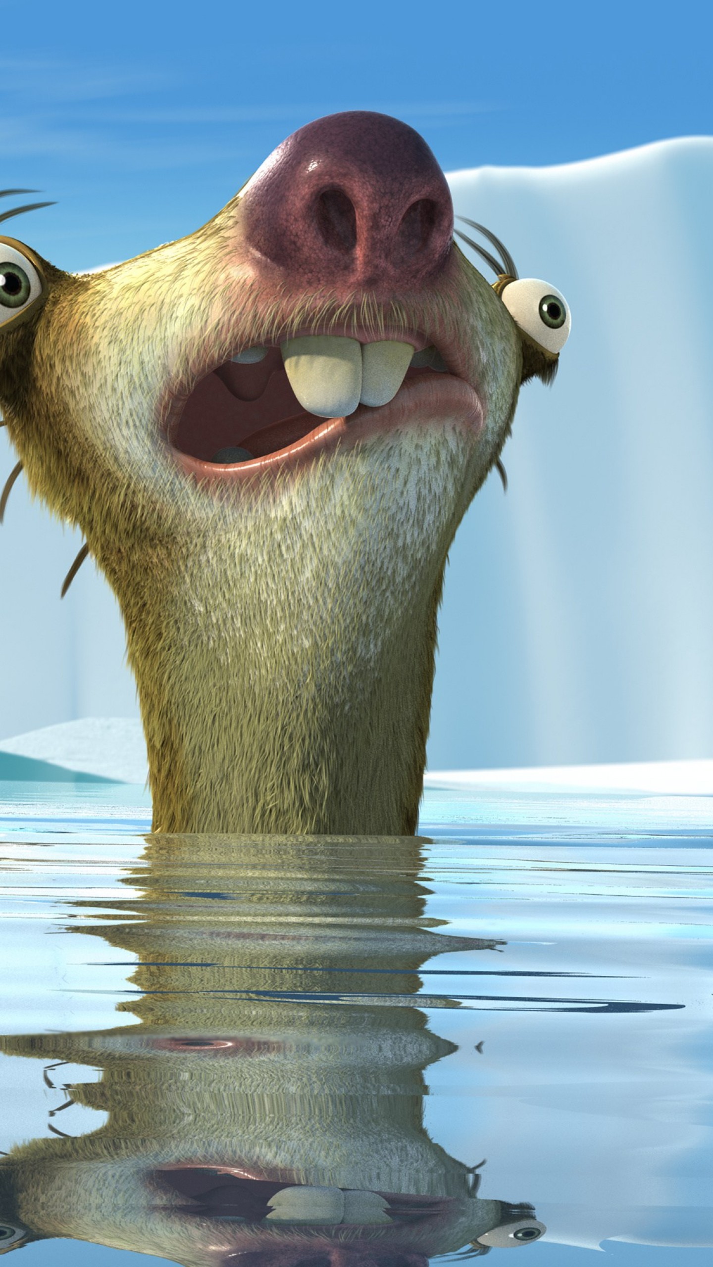 Wallpaper Ice Age 5: Collision Course, sid, best animations of 2016, Movies