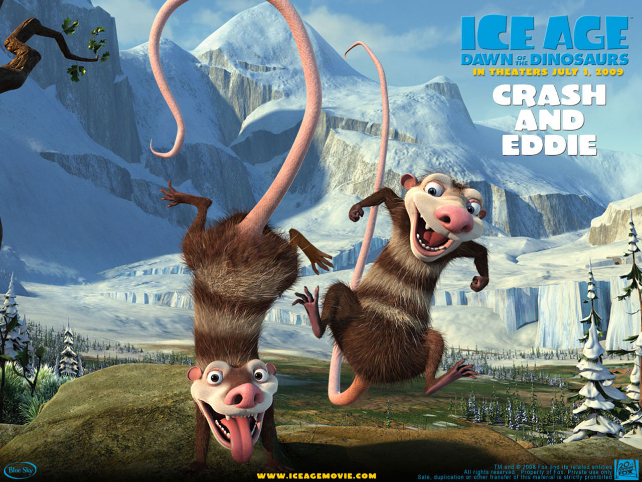 ice age movie wallpaper 2