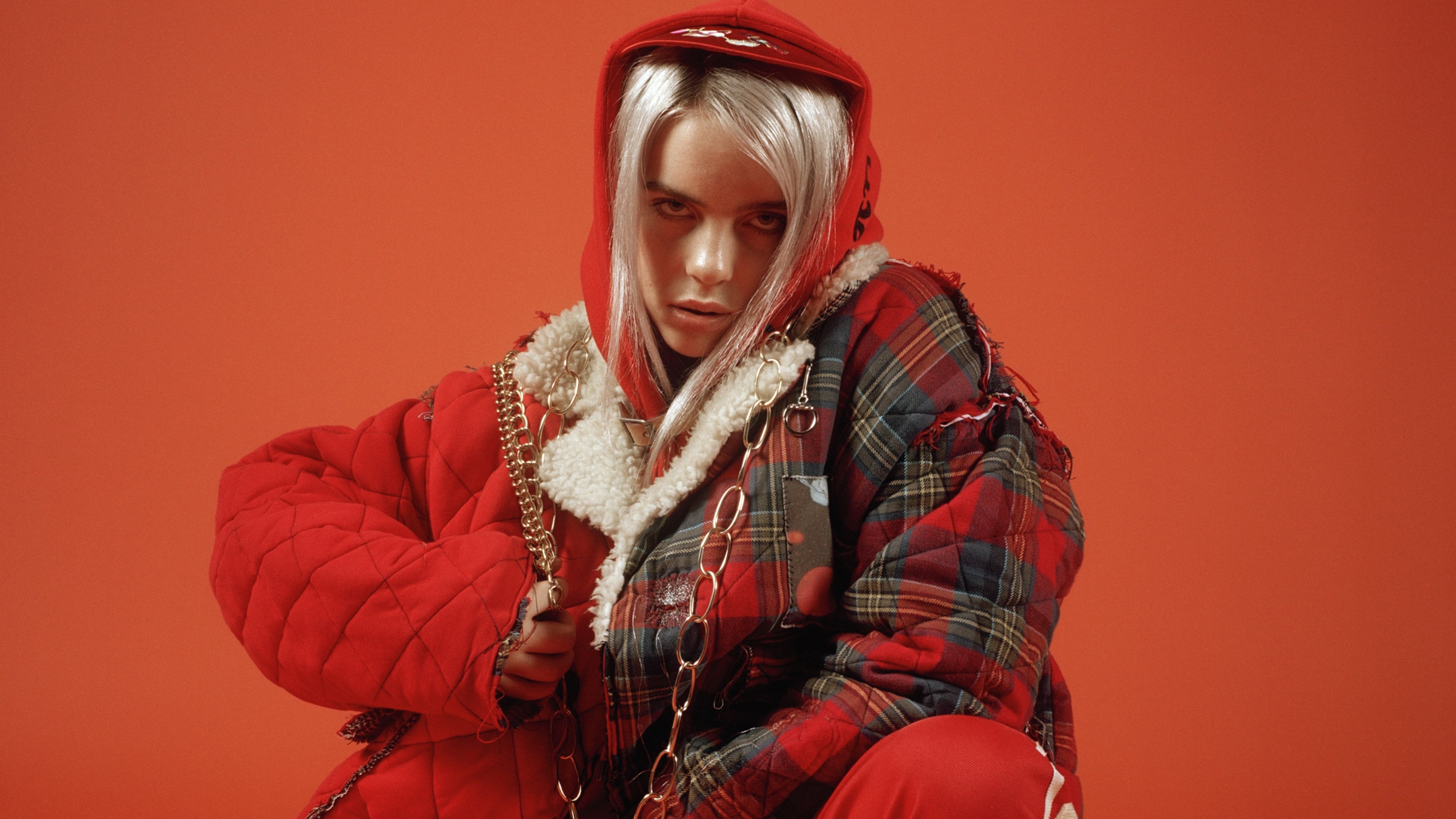 Billie Eilish Singer Wallpaper 4k Ultra HD