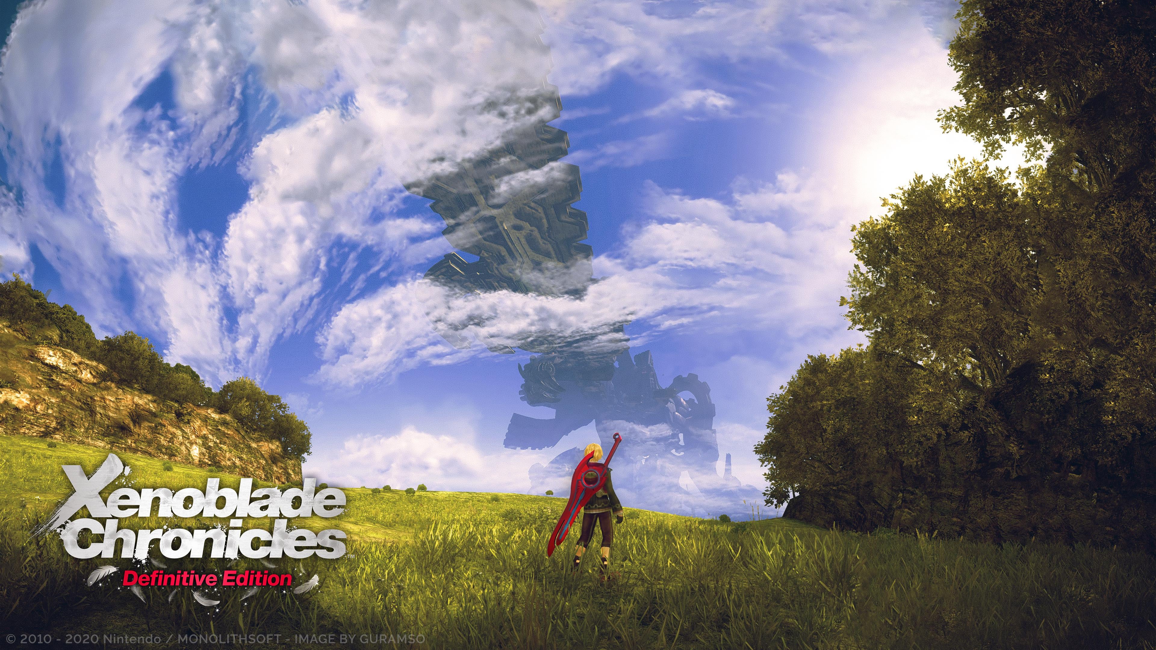 Xenoblade Chronicles DE 4K Wallpaper By Me (with Full Resolution Download), R Xenoblade_Chronicles