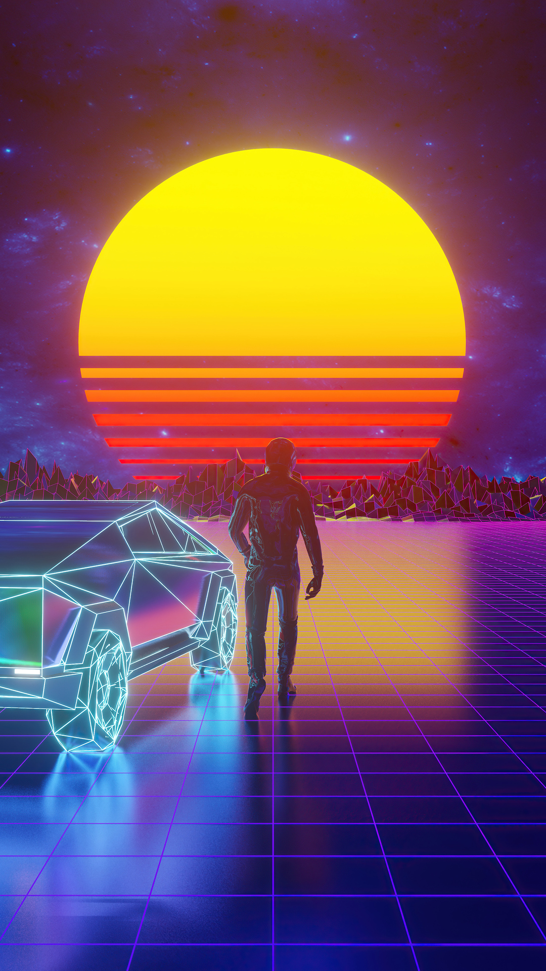 Retrowave Aesthetic 4k iPhone 7, 6s, 6 Plus, Pixel xl , One Plus 3, 3t, 5 HD 4k Wallpaper, Image, Background, Photo and Picture