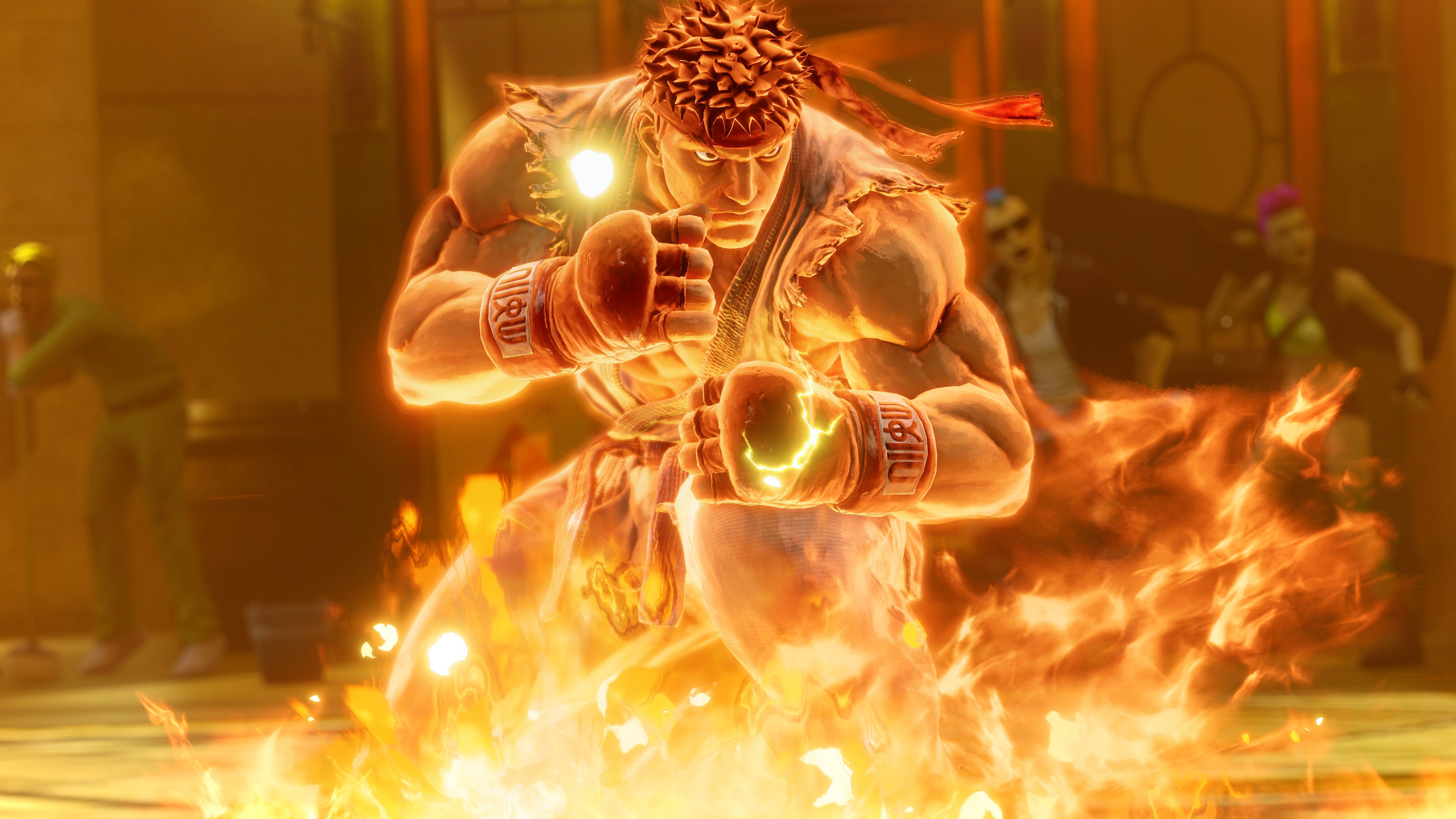 Ryu from Street Fighter Wallpaper 5k Ultra HD