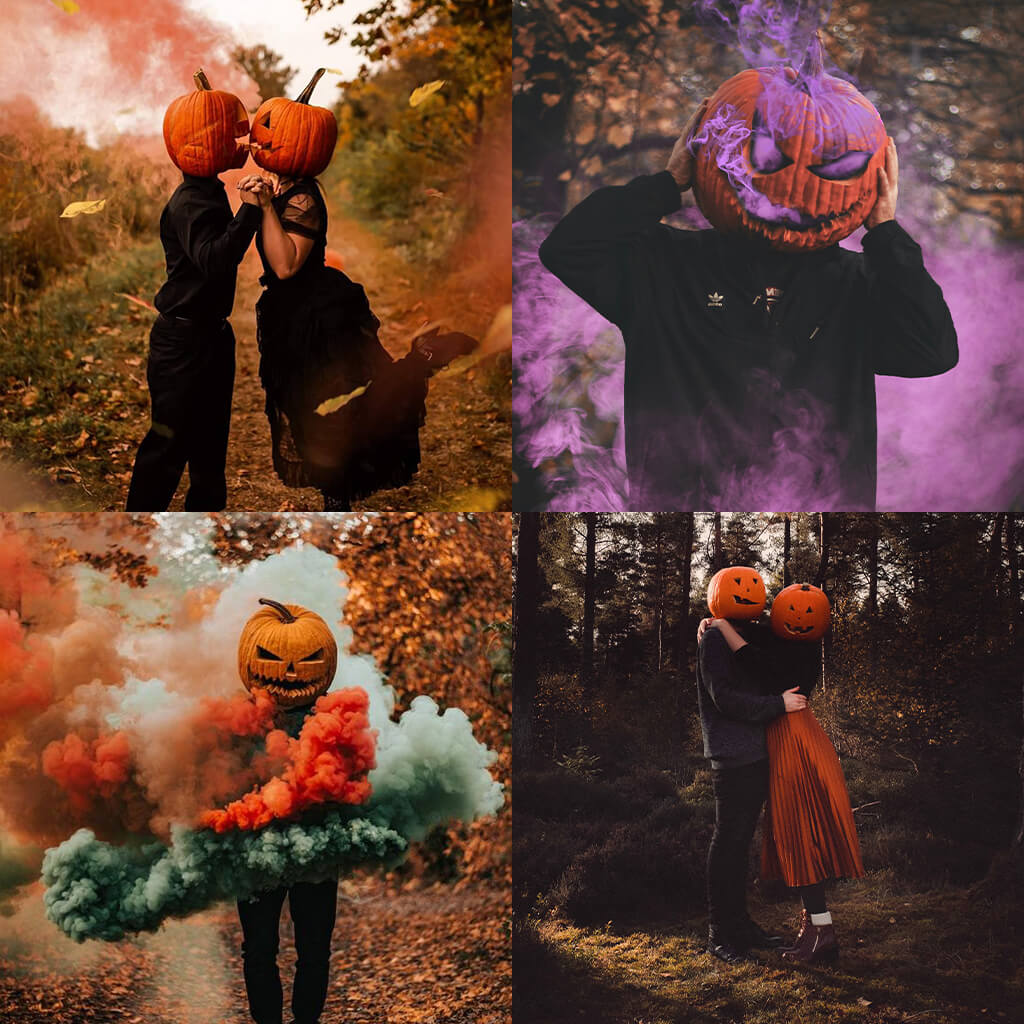 Spooky Pumpkin Head Photohoot Ideas for Halloween in 2023