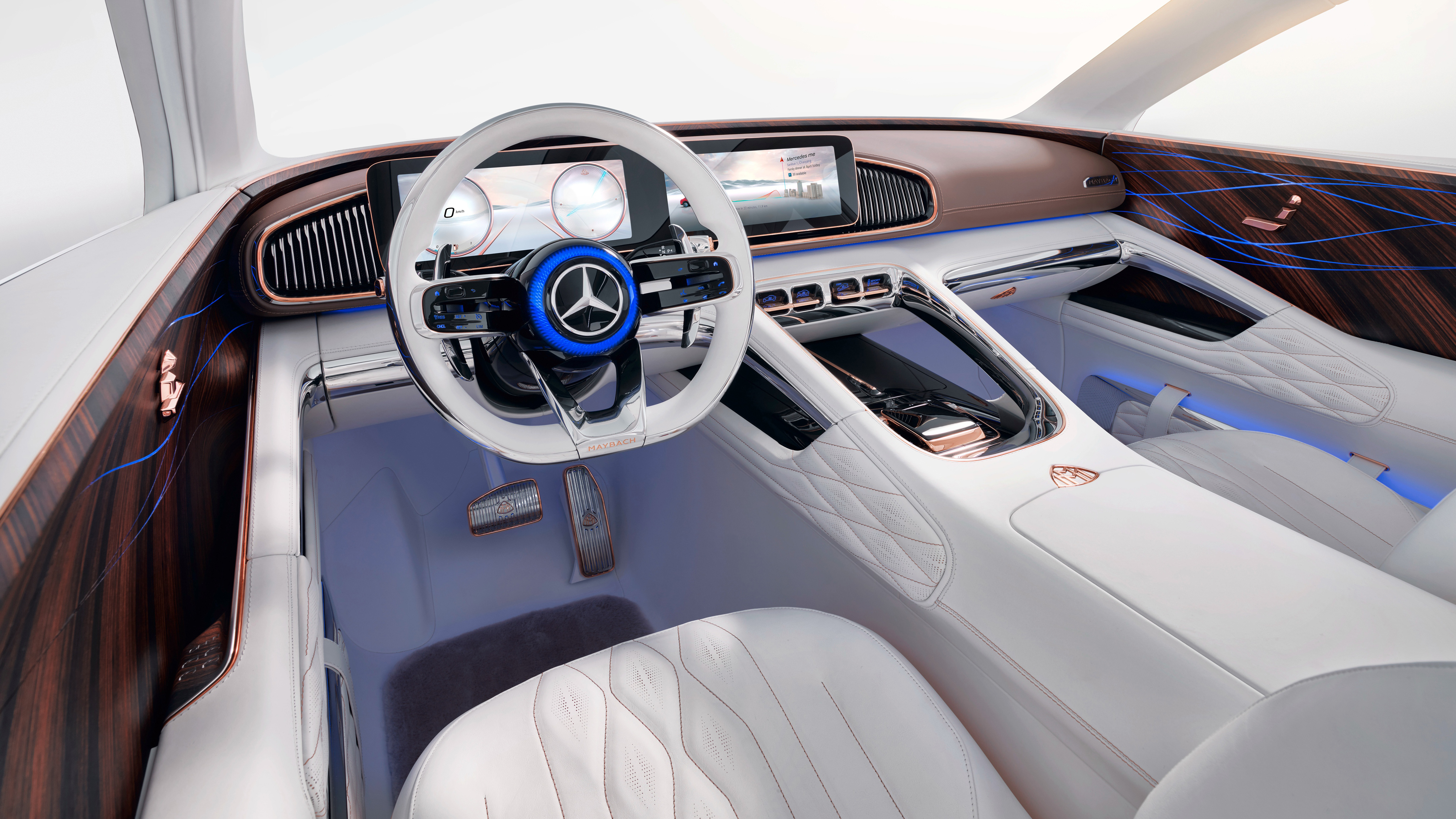 Vision Mercedes Maybach Ultimate Luxury Interior 4K Wallpaper Car Wallpaper