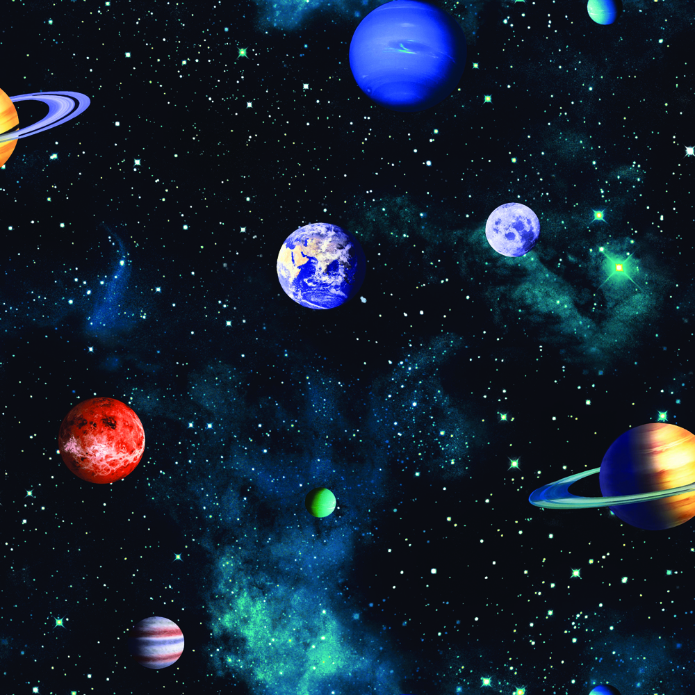 Space Themed Wallpaper From Out Of This World