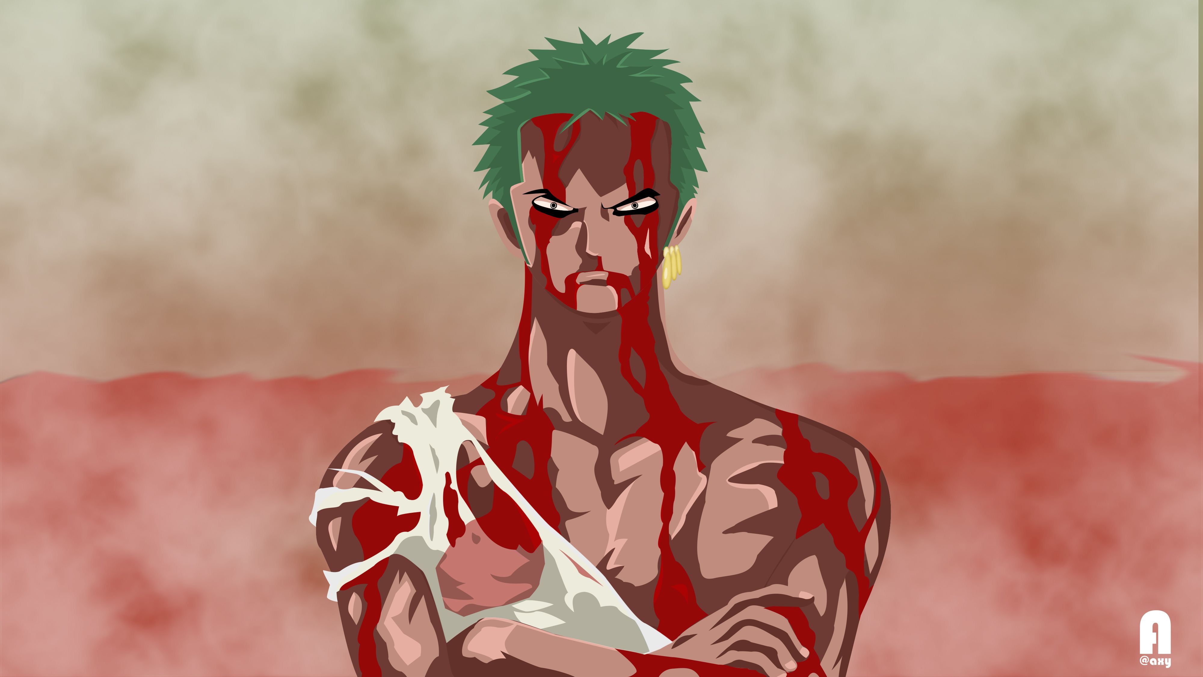 Roronoa Zoro. Zoro's Sacrifice Nothing Happened. Zoro's Sacrifice was the one of the heartbreaking part of One Piece and yet Luffy do. Monkey d luffy, Luffy, Zoro
