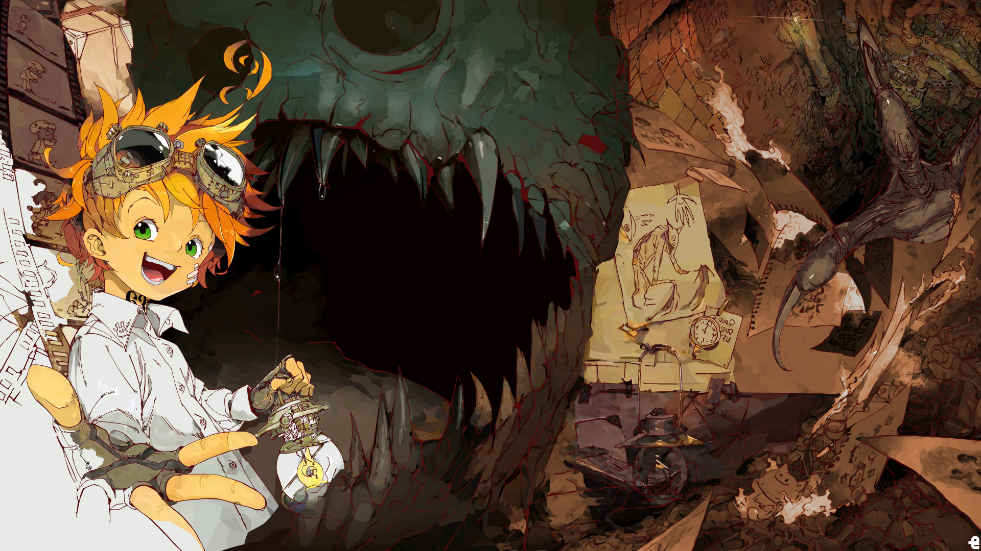 The Promised Neverland HD Wallpaper and Background