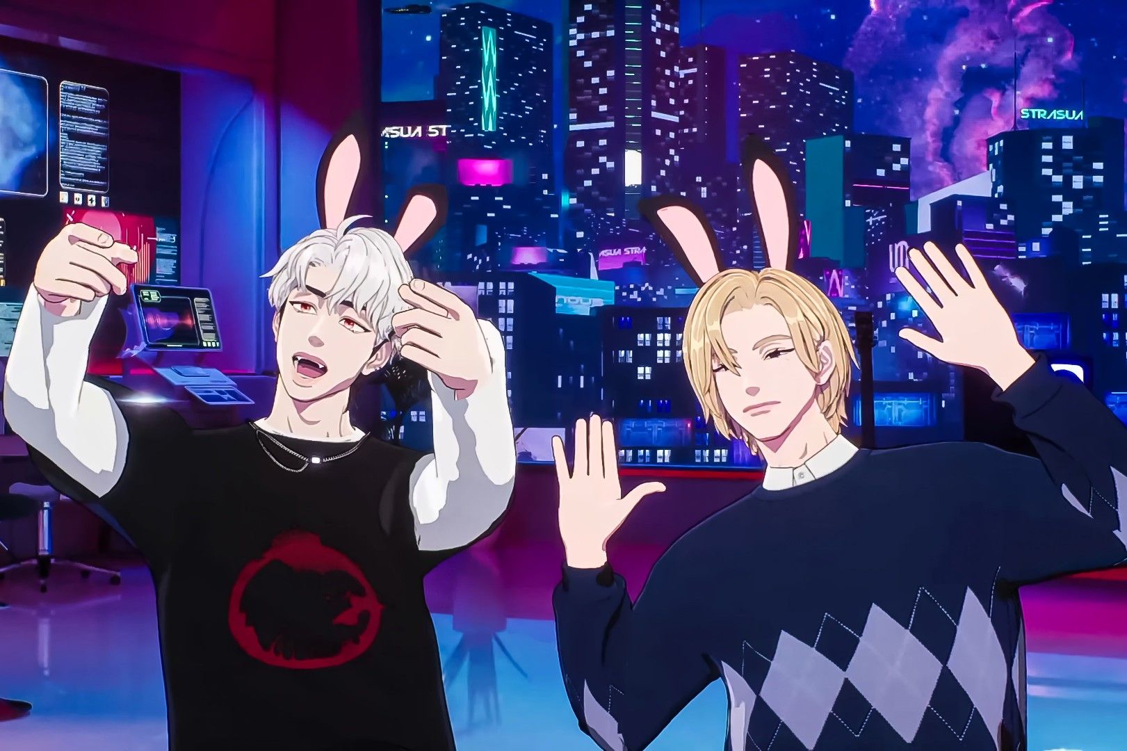 Eunho and Noah of PLAVE ในปี 2023