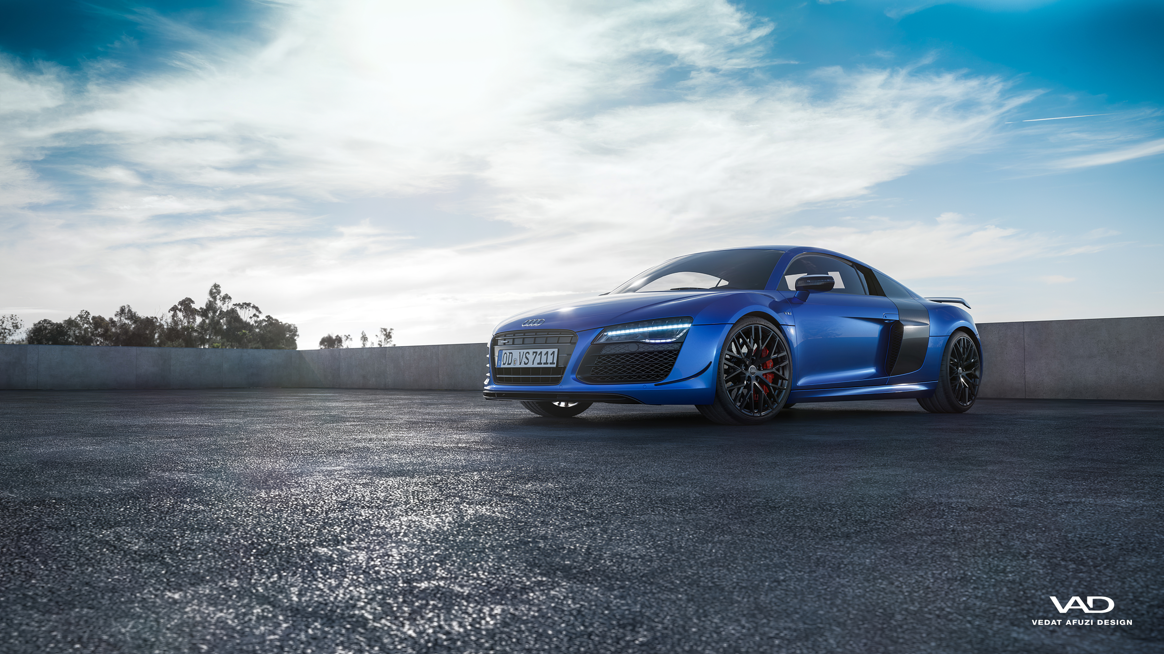 Blue Audi 4k Wallpaper, HD Cars