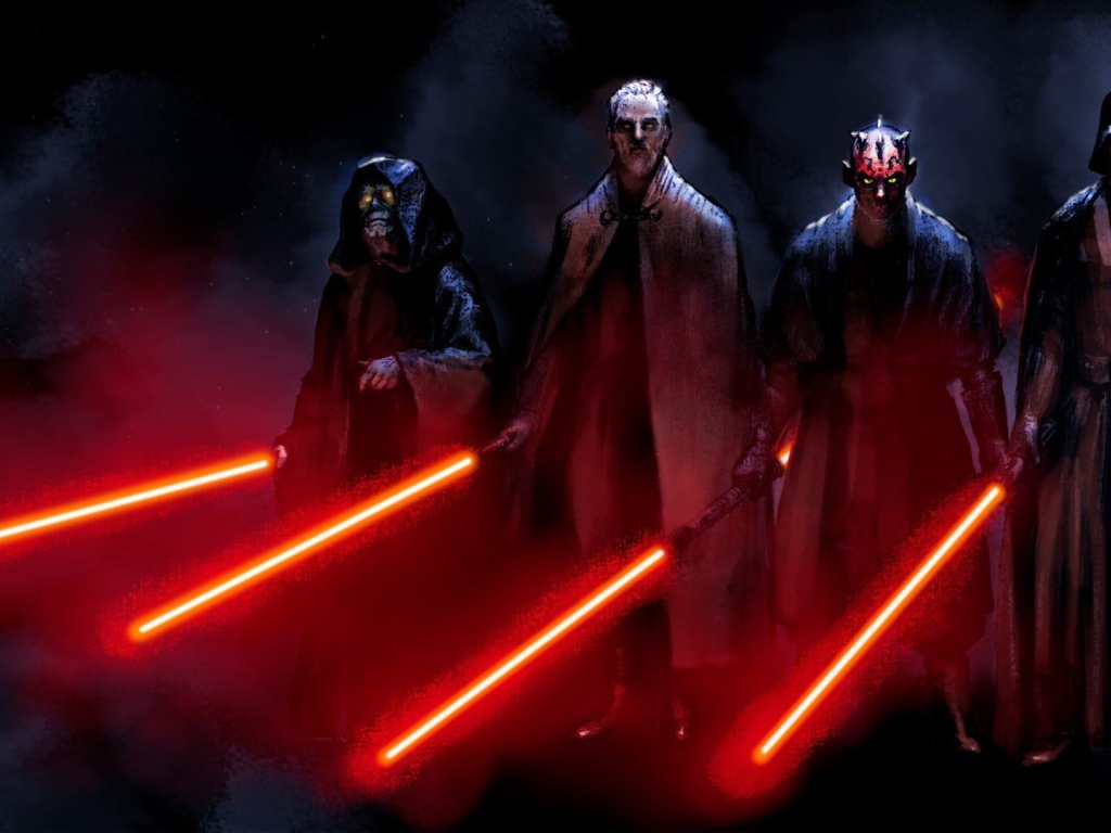 The Dark Side of STAR WARS Desktop wallpaper 1024x768