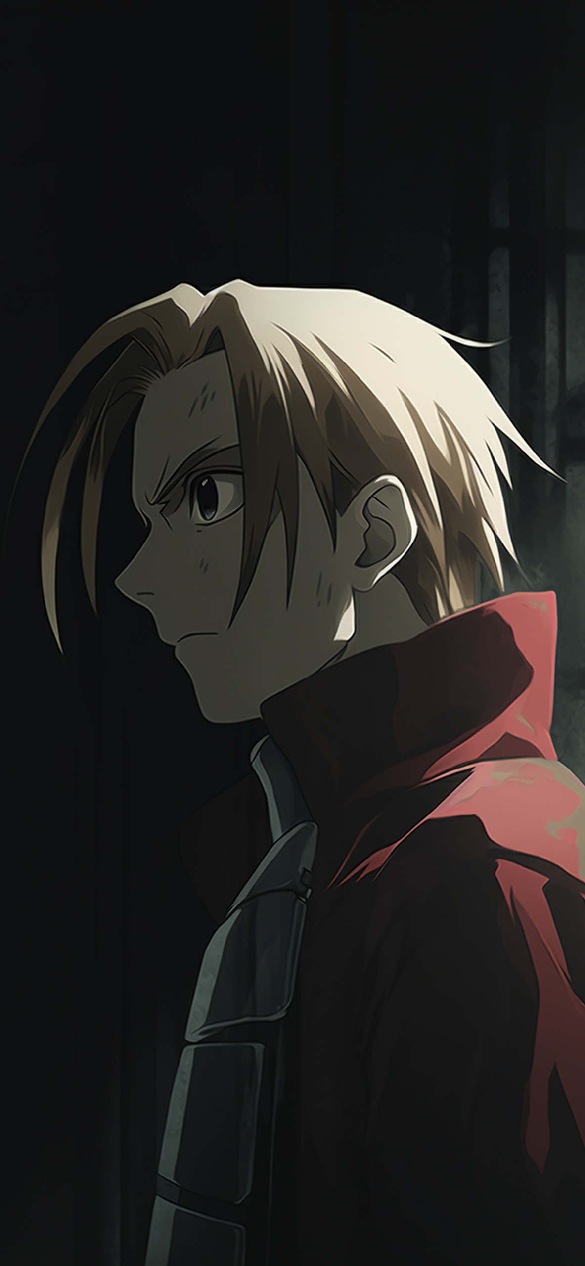 Edward Elric Wallpaper 4K, Fullmetal Alchemist, Faceless